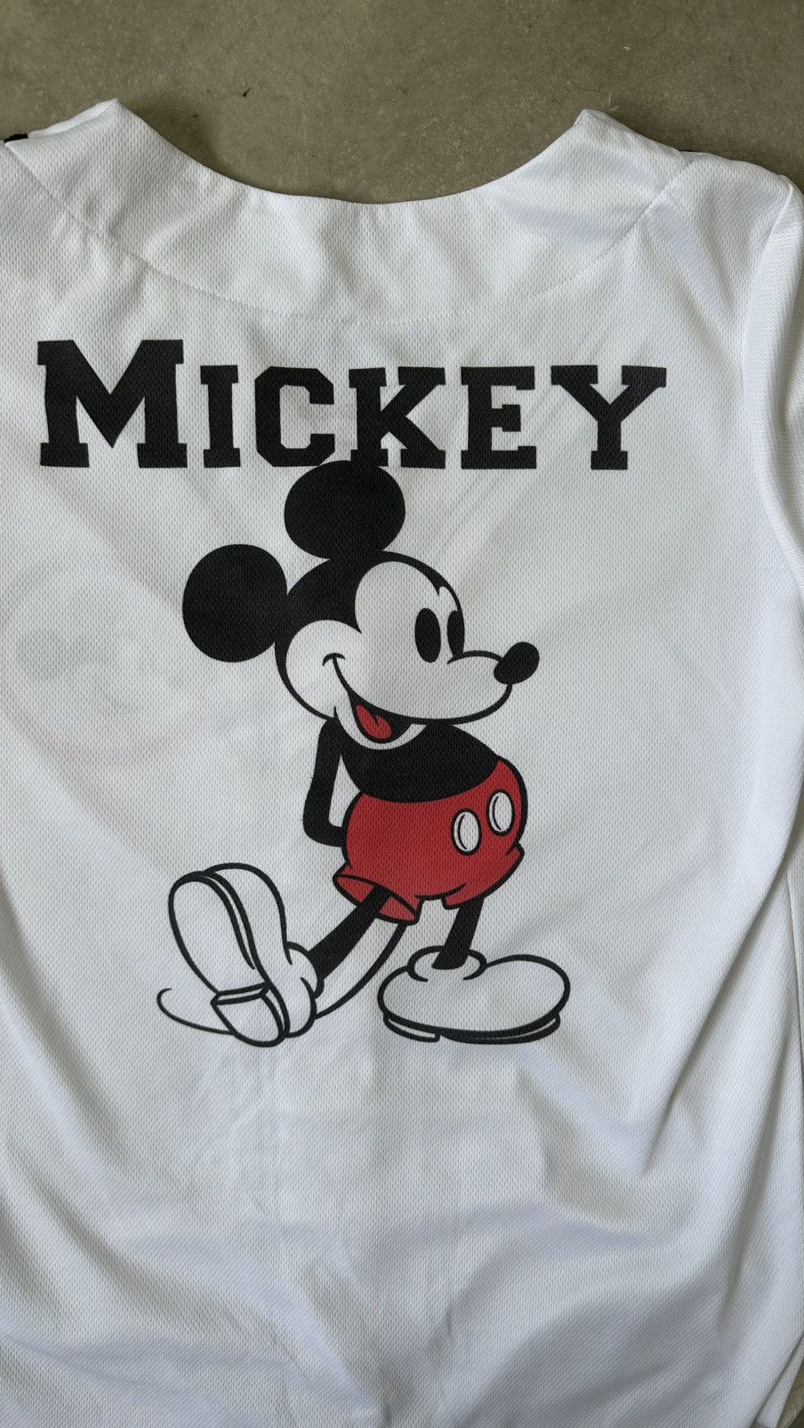 Disney VINTAGE MICKEY MOUSE BASEBALL JERSEY Size US M / EU 48-50 / 2 - 8 Thumbnail