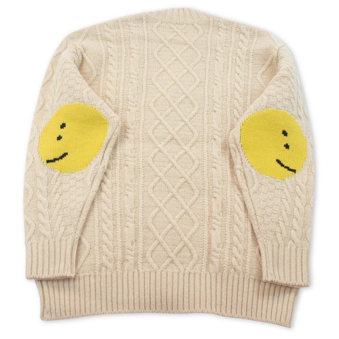Kapital Kapital 5G Wool Cable Knit Profile Rainbowy Patch Cardigan Size US S / EU 44-46 / 1 - 4 Thumbnail