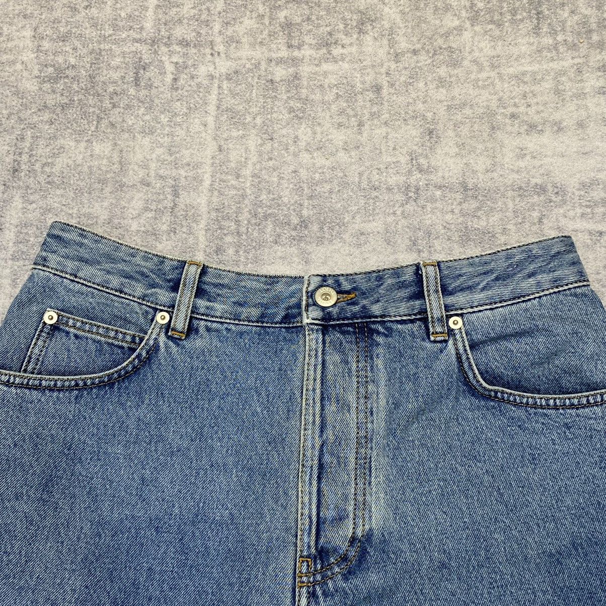 Loewe LOEWE Anagram Baggy Jeans In Denim Size 34" / US 12 / IT 48 - 5 Thumbnail