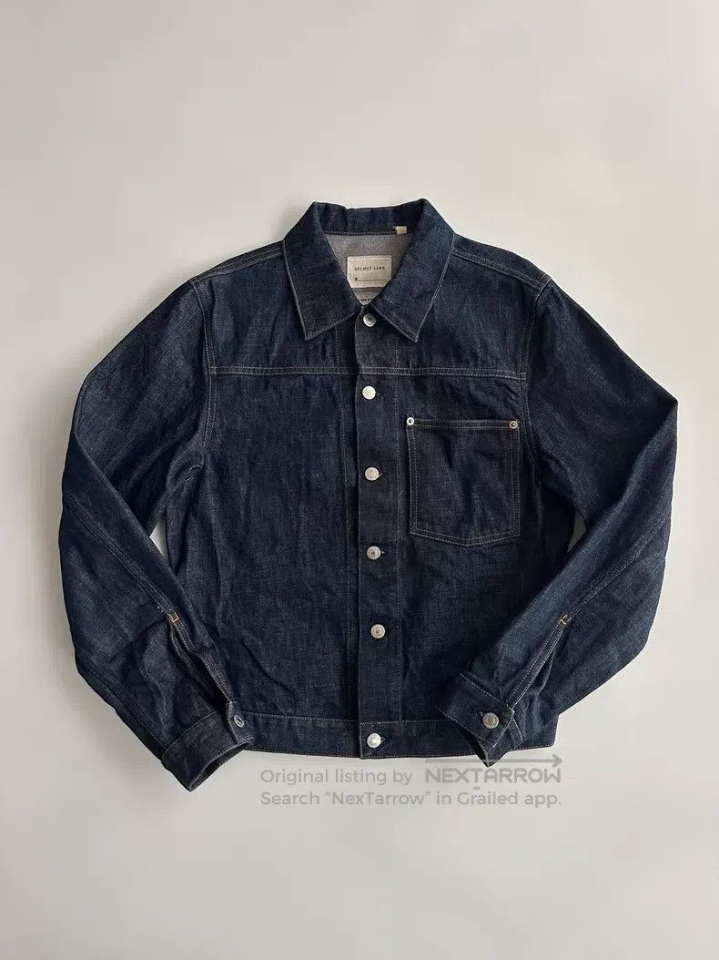Helmut Lang Helmut Lang My Era TYPE1 Raw Denim Jacket Size US S / EU 44-46 / 1 - 2 Thumbnail