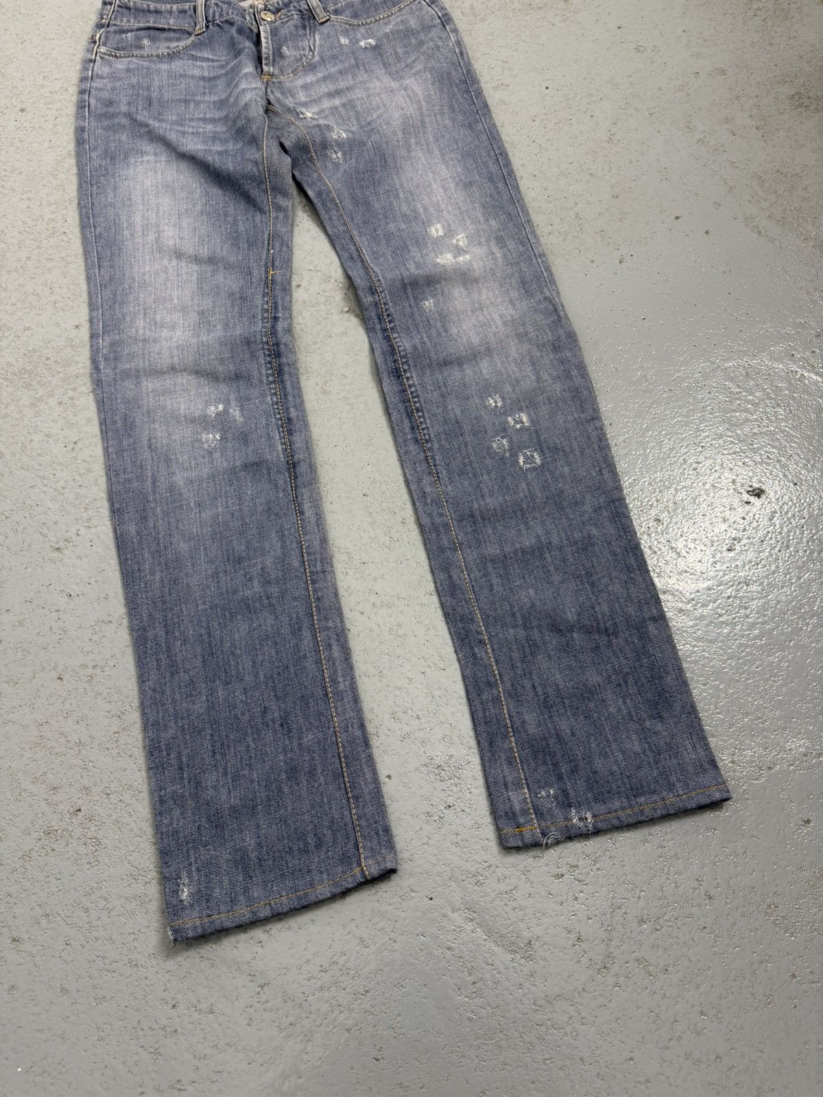 Vivienne Westwood Vintage 2000 Vivienne Westwood Anglomania Distressed Jeans Size US 29 - 2 Thumbnail
