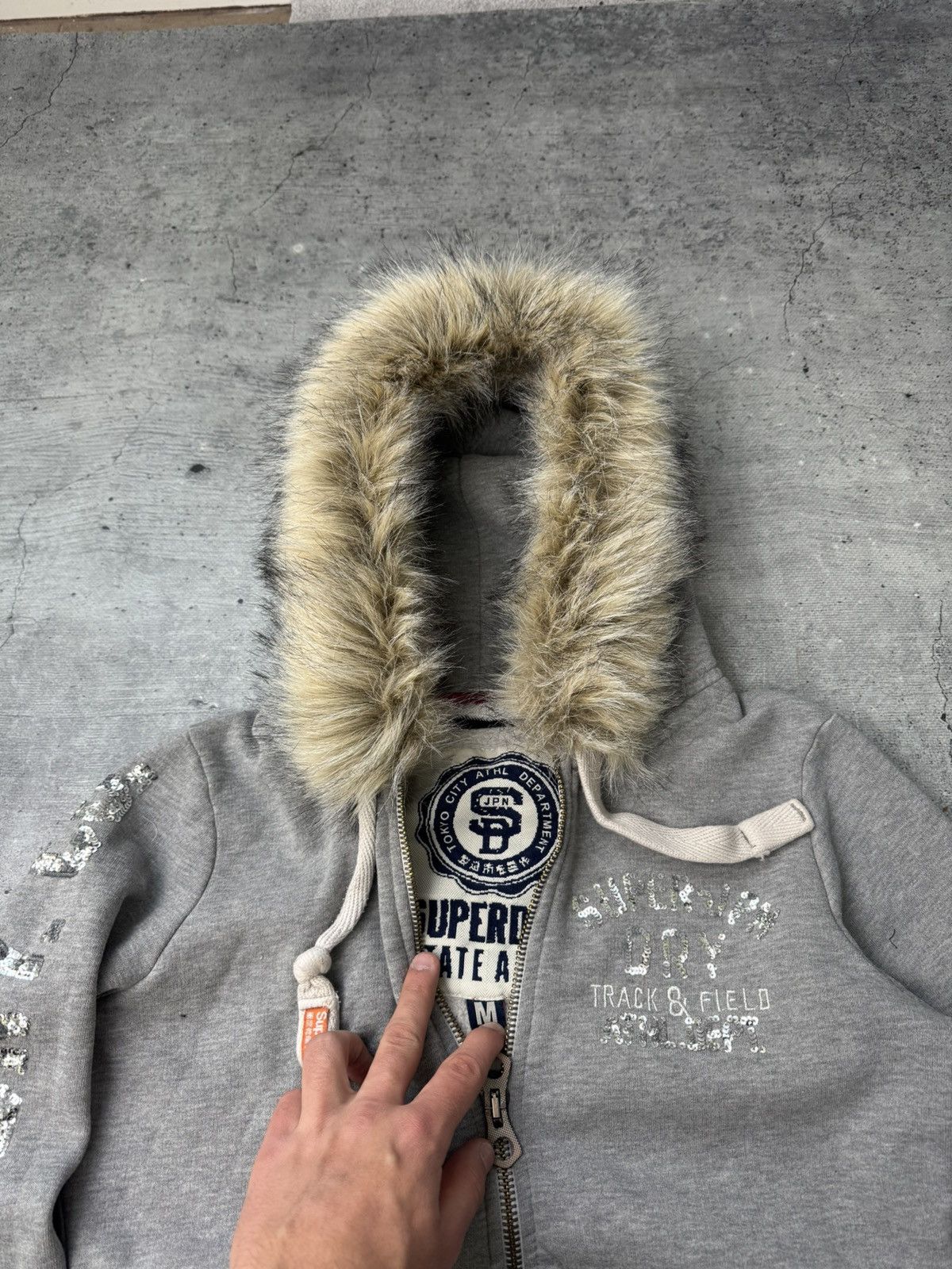 Hysteric Glamour Hysteric Glamour Y2K LGB IfSixWasNine Faux Fur Zip Hoodie Size M / US 6-8 / IT 42-44 - 5 Thumbnail