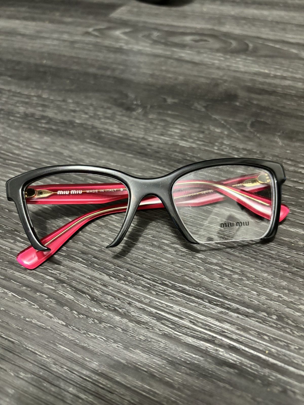 Miu Miu Logo Glasses Size ONE SIZE - 2 Thumbnail