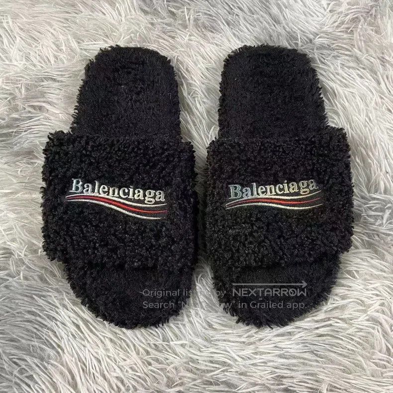 Balenciaga Balenciaga Teddy Slippers Size 42. Size US 9 / EU 42 - 5 Thumbnail