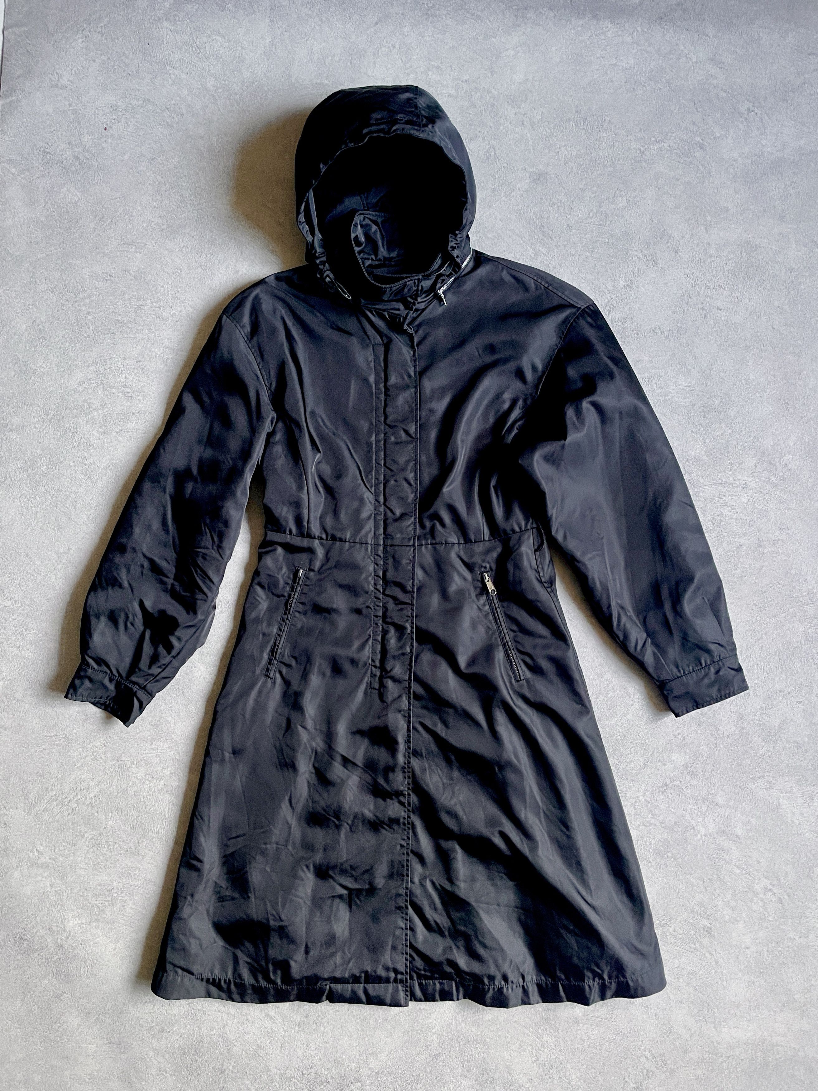 Prada Prada FW 1999/2000 Nylon K-Way Raincoat Size L / US 10 / IT 46 - 2 Thumbnail
