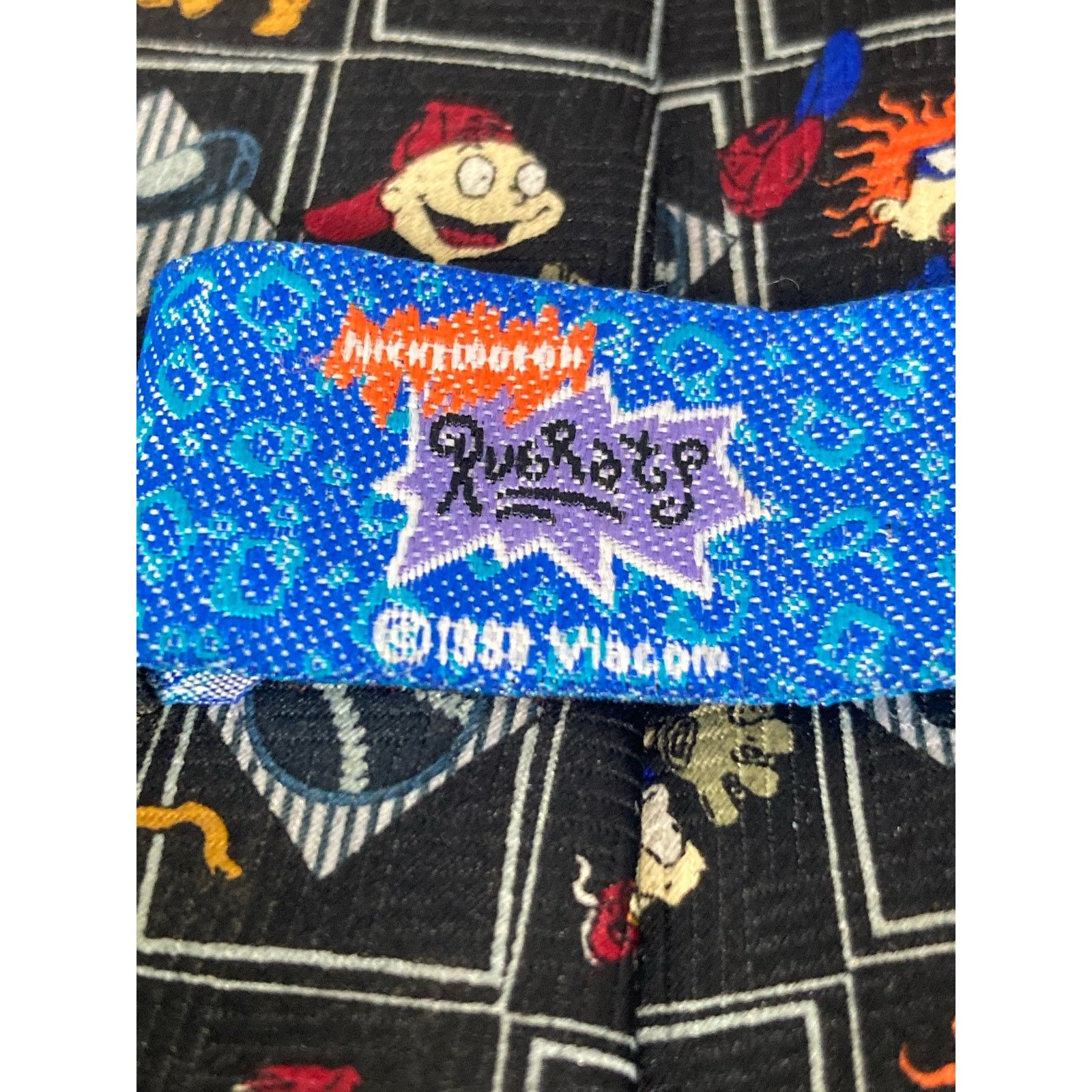 Nickelodeon VTG 90s Nickelodeon Rugrats Tie Necktie Tommy Size ONE SIZE - 5 Thumbnail