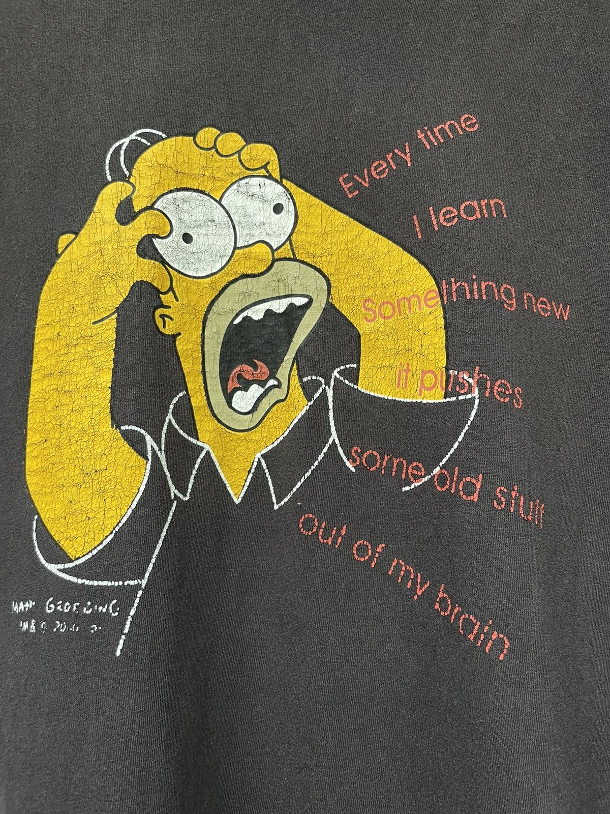 The Simpsons Vintage 2000 Fox Simpsons Homer T-Shirt RARE Size US M / EU 48-50 / 2 - 4 Thumbnail