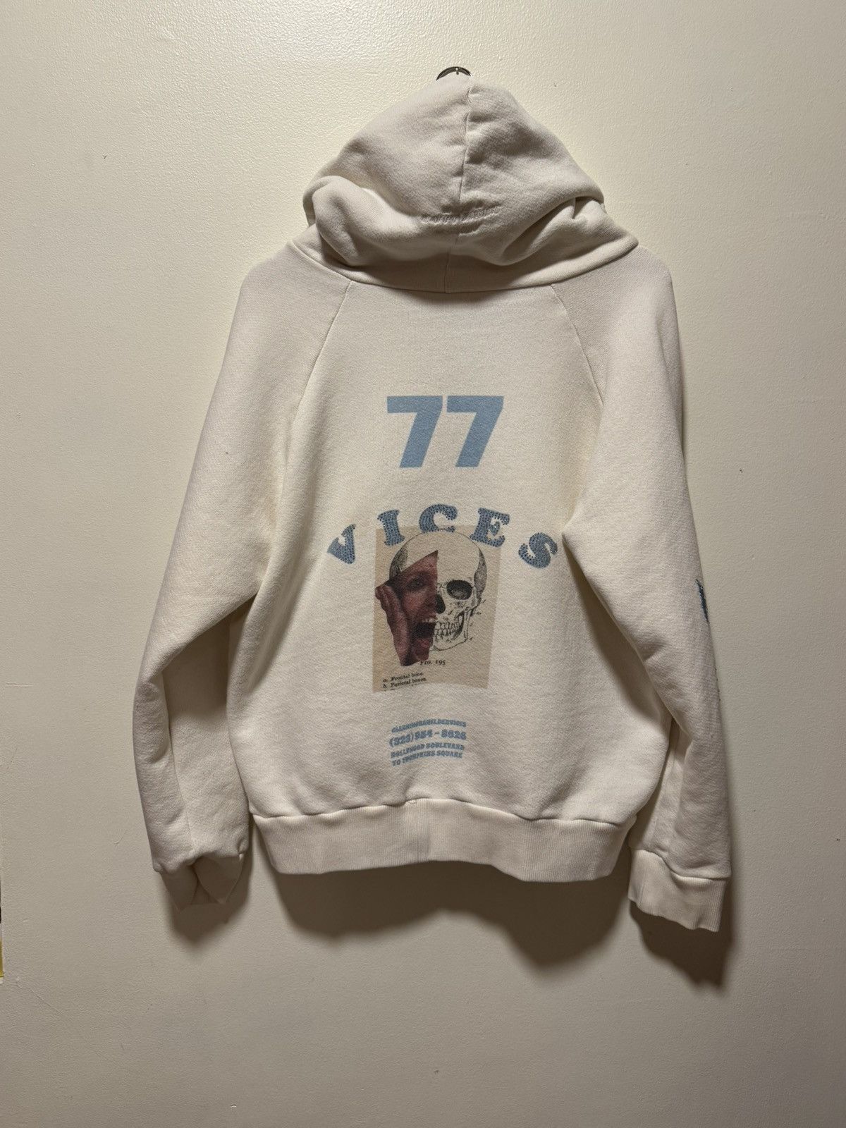 Helder Vices Gianni Mora Vices Flame Hoodie Size US XL / EU 56 / 4 - 2 Thumbnail