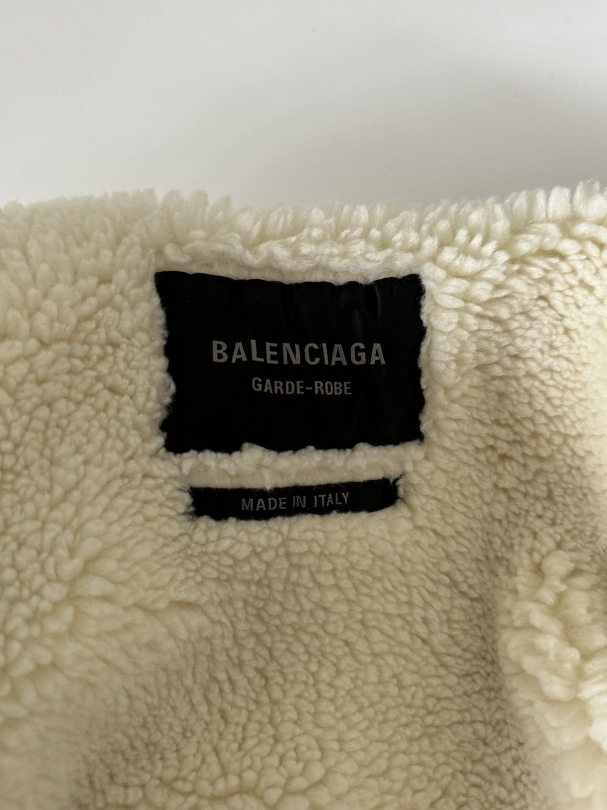 Balenciaga Balenciaga Shearling Shrunk Jacket Size US L / EU 52-54 / 3 - 6 Thumbnail