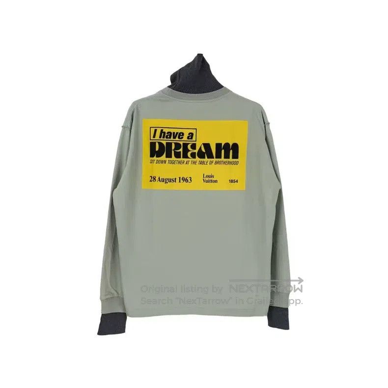 Louis Vuitton Louis Vuitton Beige monogram logo stitching long sleeves Size US L / EU 52-54 / 3 - 2 Thumbnail