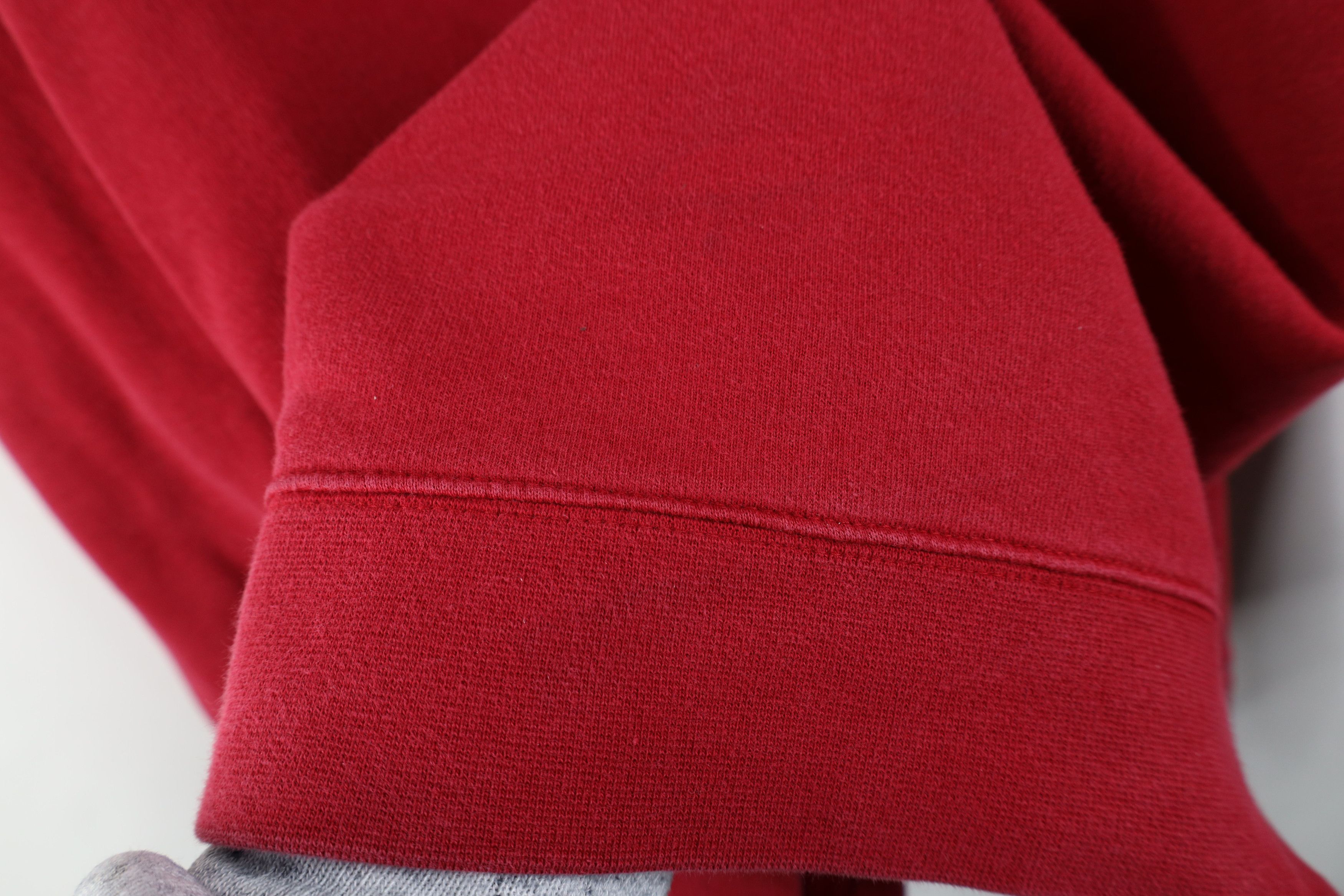 L.L. Bean Vintage LL Bean Blank Heavyweight Crewneck Sweatshirt Red Size US XXL / EU 58 / 5 - 5 Thumbnail