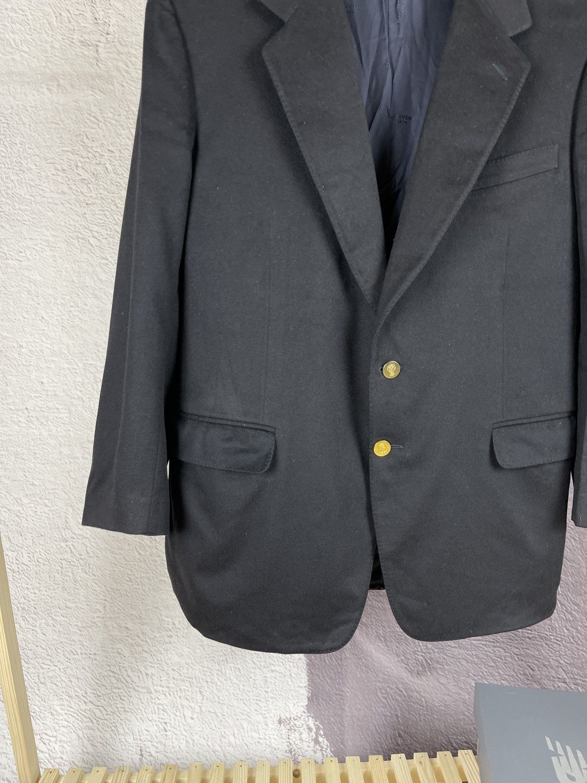 Lanvin Lanvin 100% cashmere 2 button blazer sport coat Size 44R - 4 Thumbnail