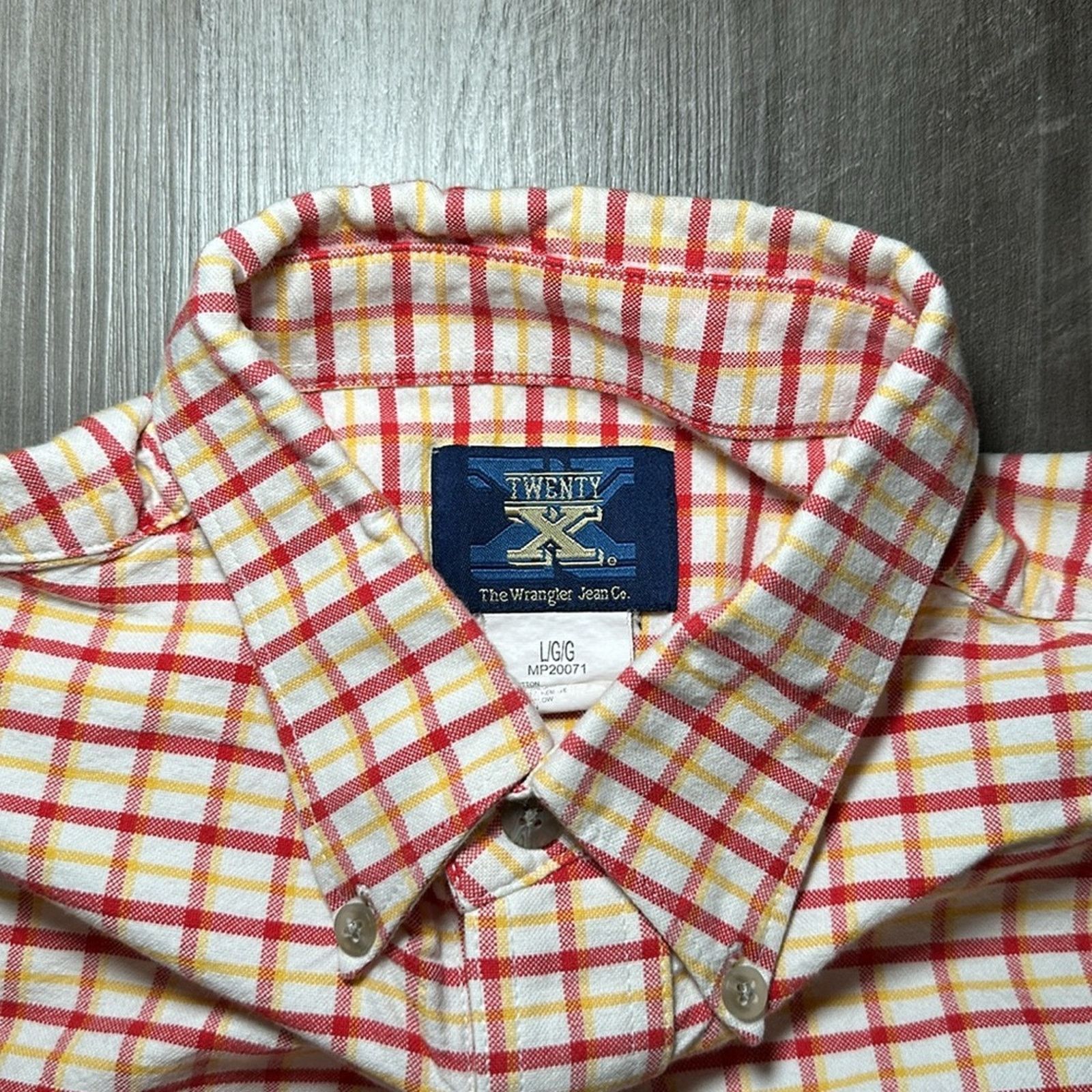 Wrangler Wrangler Twenty X Long Sleeve Button Down - Large Size US L / EU 52-54 / 3 - 6 Thumbnail