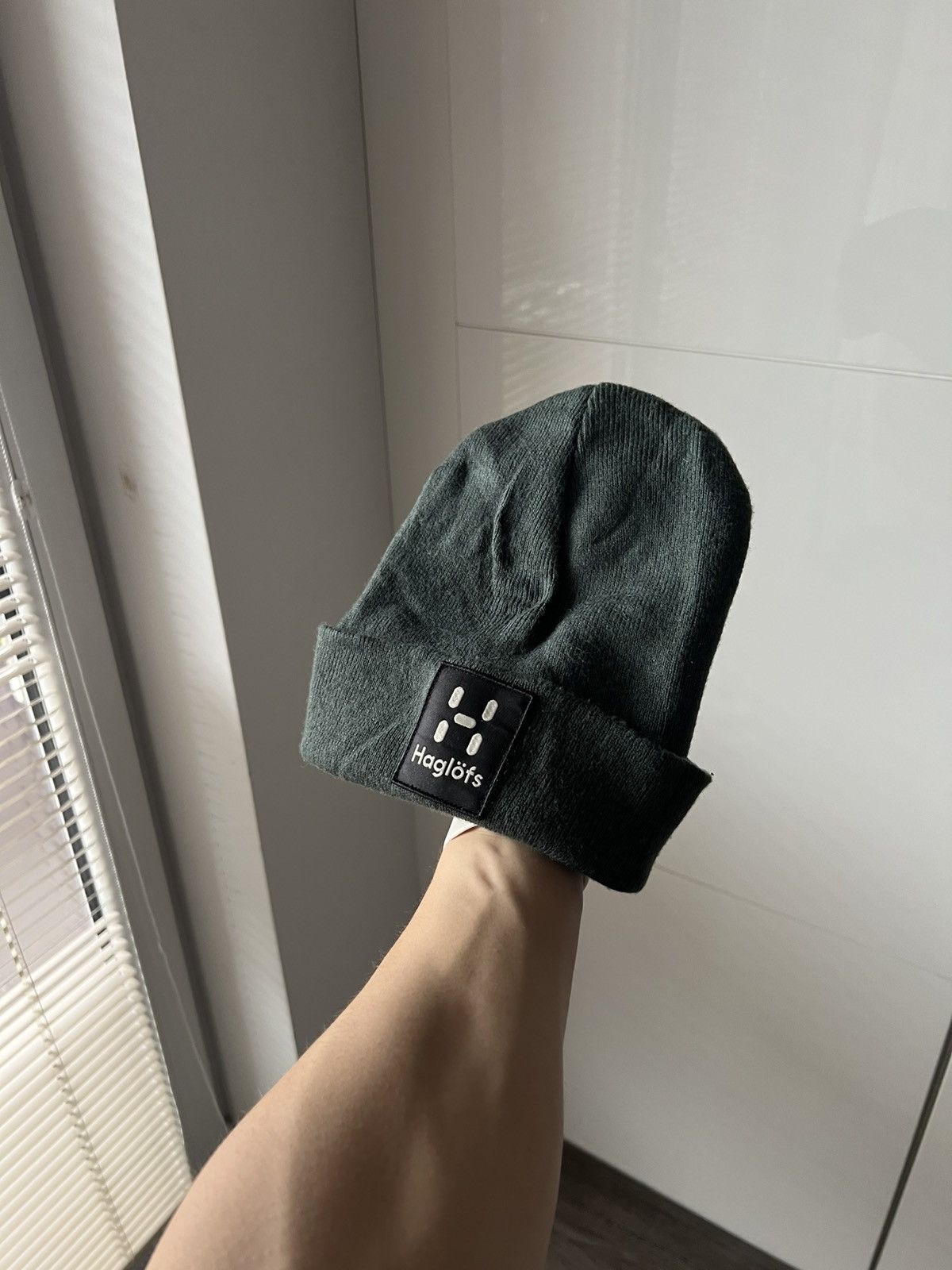 Haglofs × Japanese Brand ‼️Haglofs New Collection Big Box Logo Winter Acrylic Hat ‼️ Size ONE SIZE - 5 Thumbnail