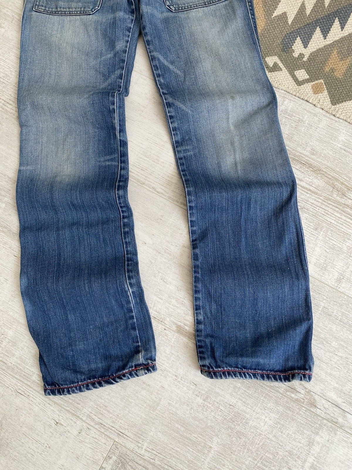 Diesel Y2k Diesel Womens Blue Low Rise Jeans Pants Size 28" / US 6 / IT 42 - 6 Thumbnail