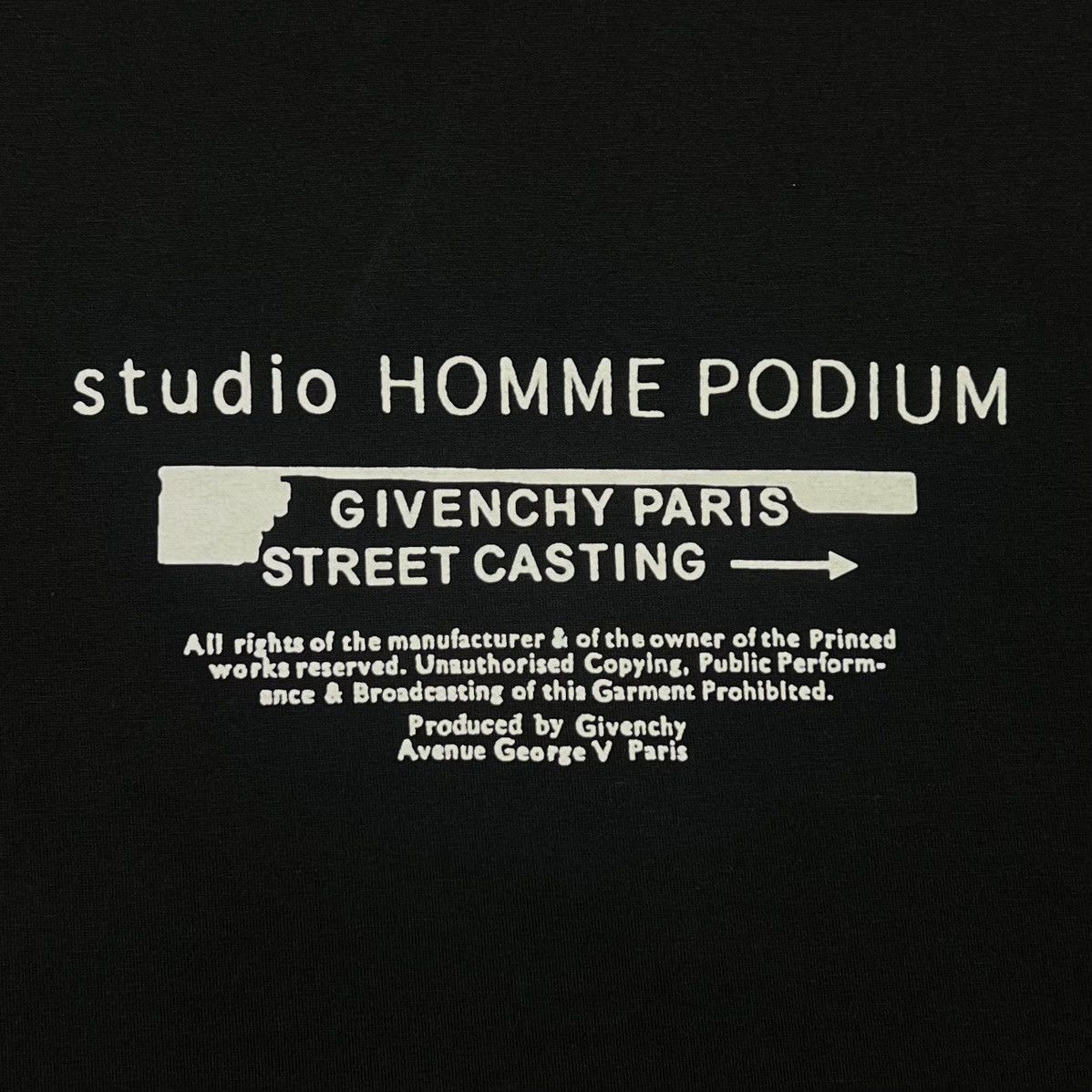 Givenchy Givenchy studio homme podium tee Size US L / EU 52-54 / 3 - 2 Thumbnail