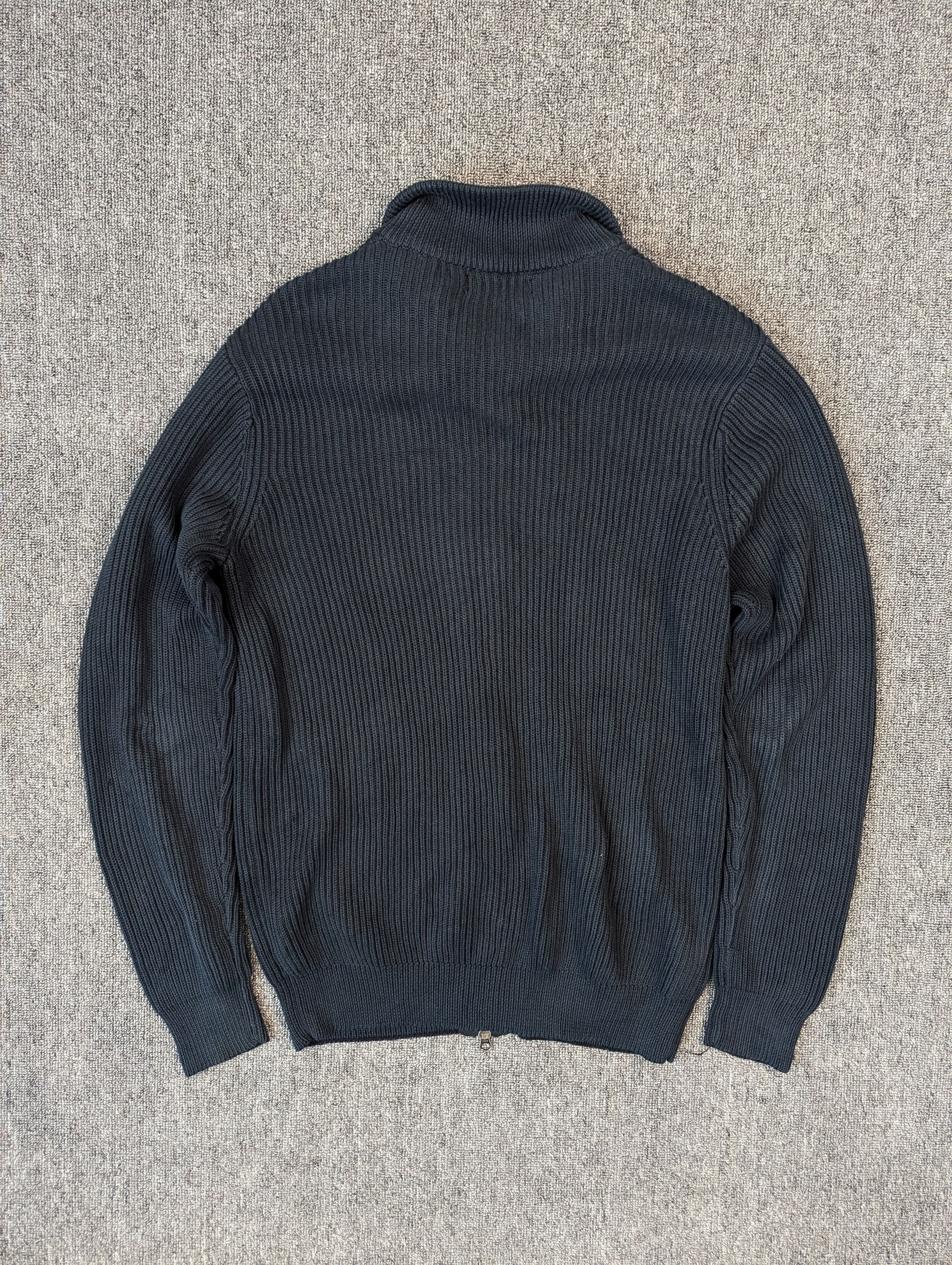 Fred Perry Fred Perry Knitted Full Zipper Sweater Dark Blue Size M Size US M / EU 48-50 / 2 - 12 Thumbnail