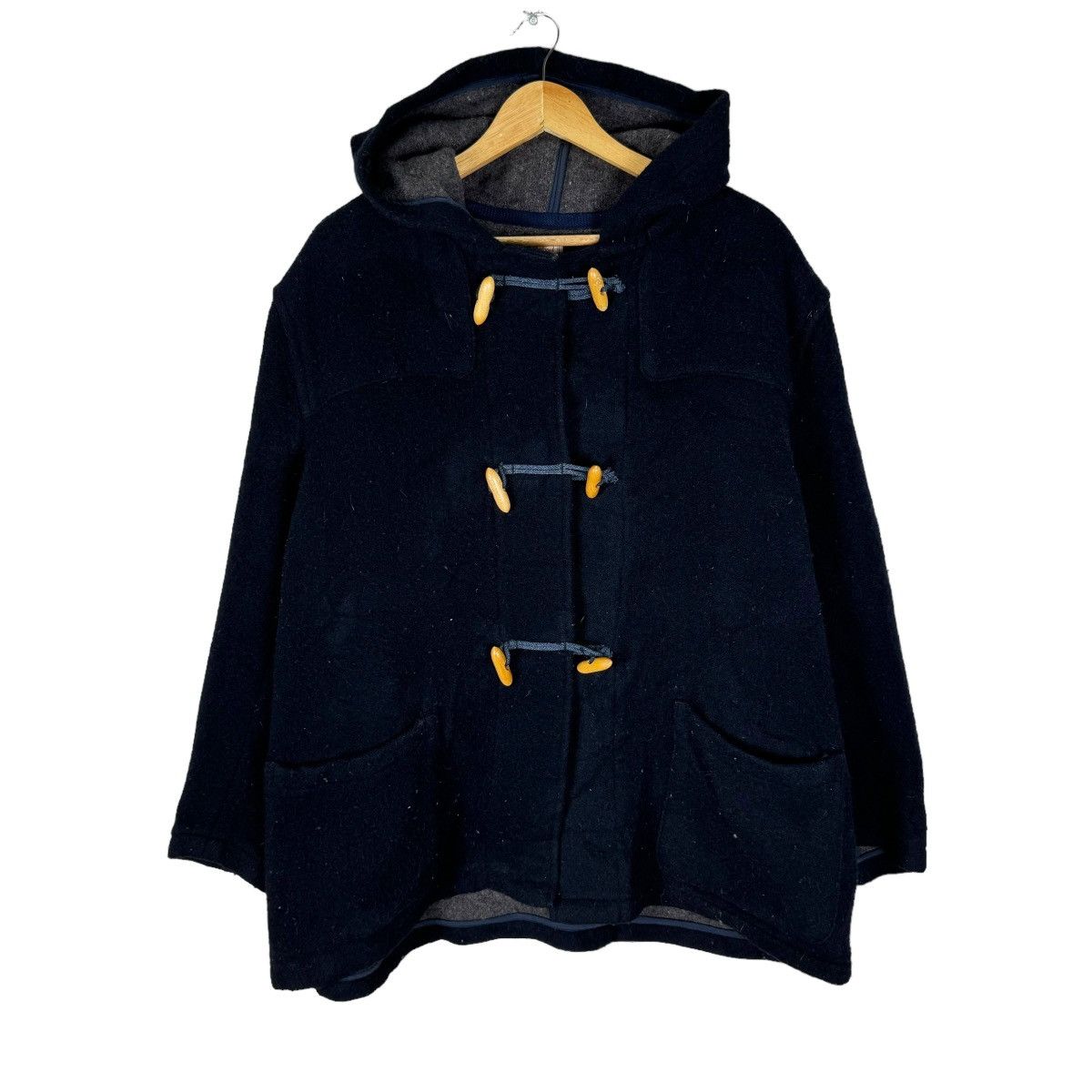 45rpm 🔥45RPM JAPAN HOODIE DUFFLE WOOL JACKET Size US L / EU 52-54 / 3 - 1 Thumbnail