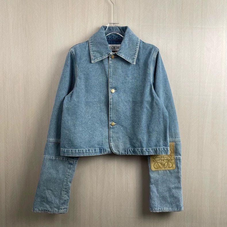 Loewe loewe denim jacket with unique design features Size S / US 4 / IT 40 - 5 Thumbnail