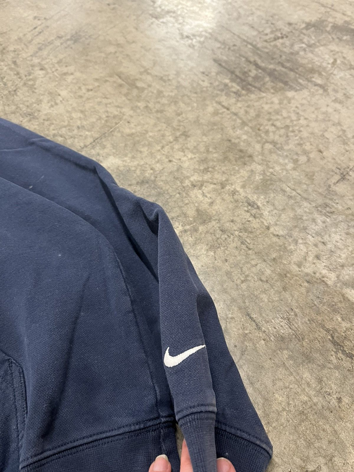 Nike × Vintage Nike center check spell out hoodie boxy fit vintage rare Size US XL / EU 56 / 4 - 5 Thumbnail