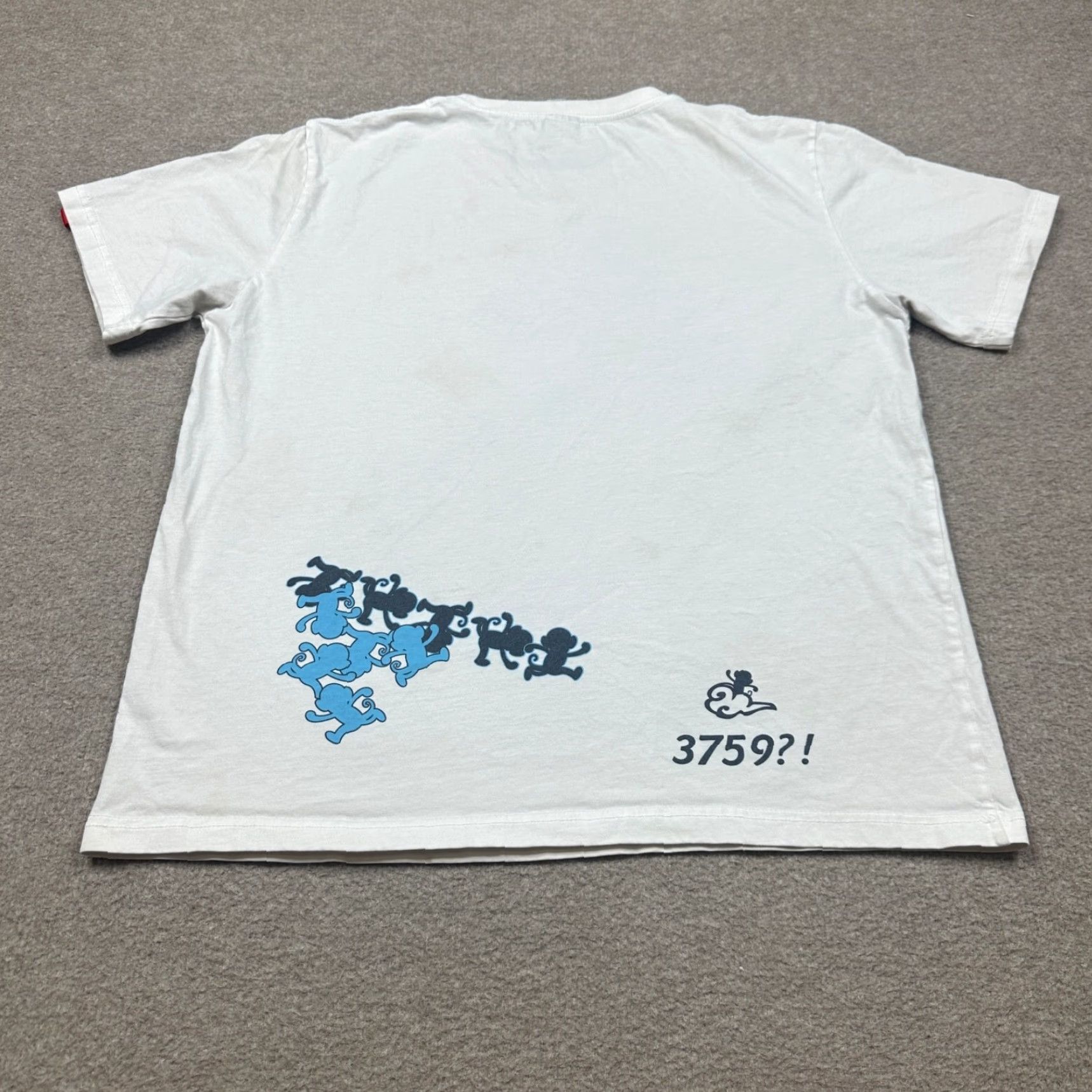 Vintage VINTAGE Go-Coo Shirt Mens 3XL White Short Sleeve USA VTG Graphic Size US XXL / EU 58 / 5 - 2 Thumbnail
