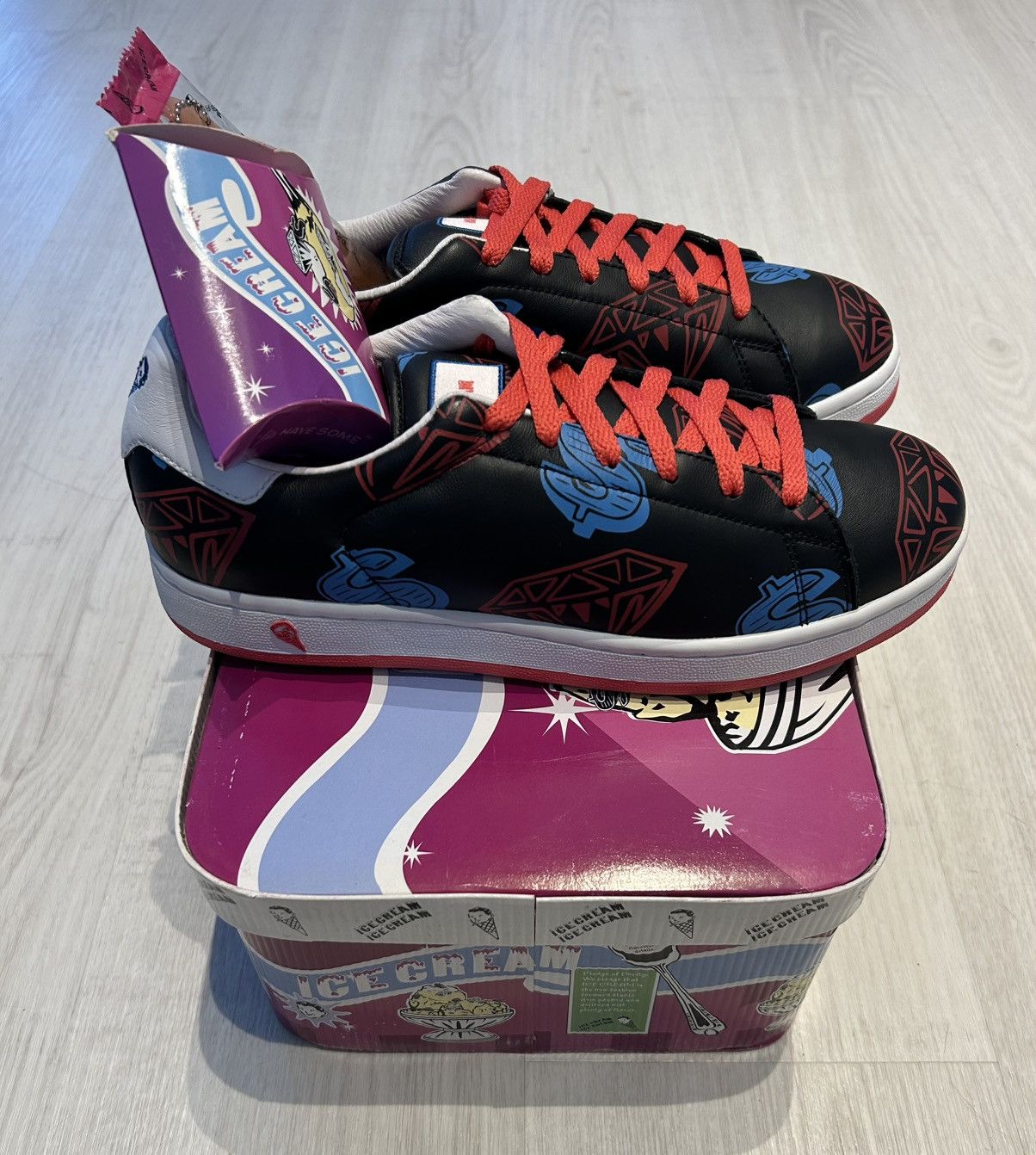 Billionaire Boys Club × Icecream × Reebok VERY RARE OG REEBOK X BBC/ICE CREAM BOUTIQUE SNEAKER Size US 8 / EU 41 - 2 Thumbnail