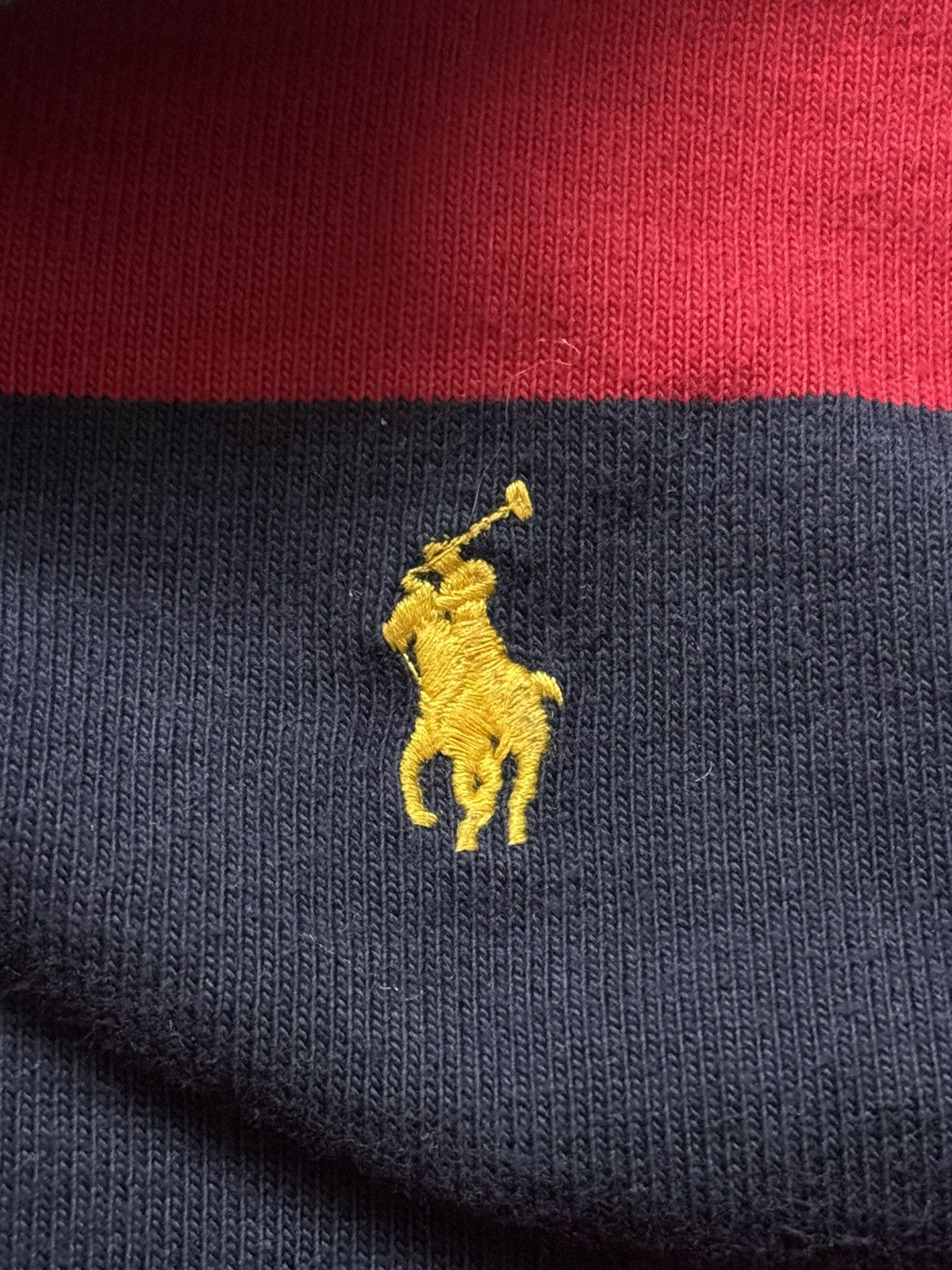 Polo Ralph Lauren × Vintage Polo Ralph Lauren M vintage sweatshirt rugby button up 90s Size US M / EU 48-50 / 2 - 10 Thumbnail