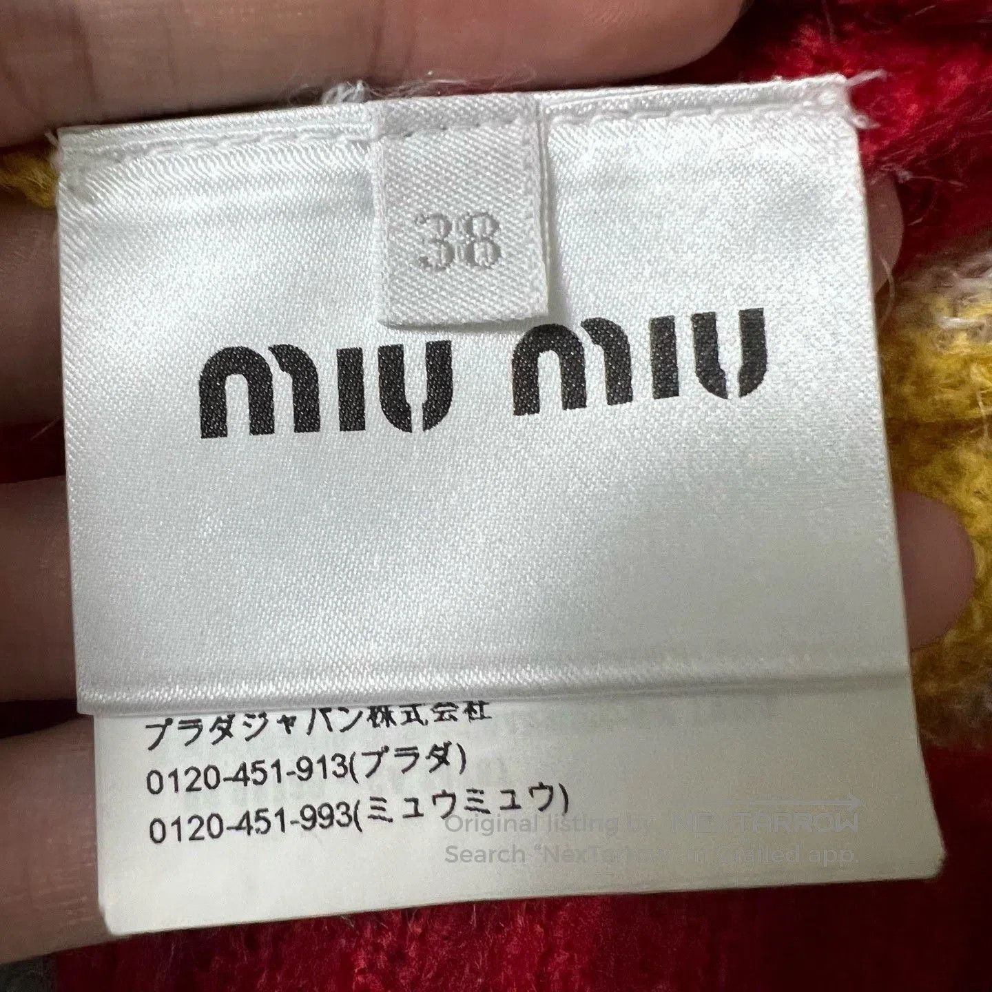 Miu Miu Miu Miu Knit Sweater. Size S / US 4 / IT 40 - 4 Thumbnail