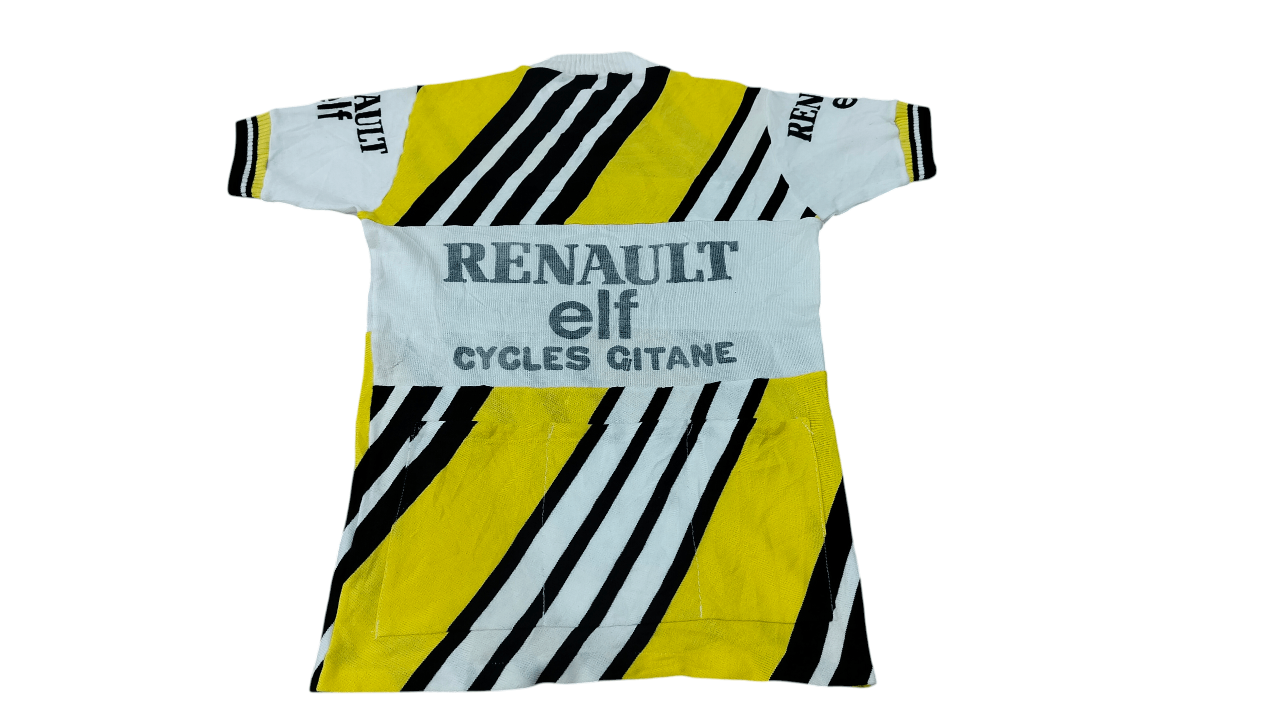 Vintage Vintage 80s/90s Renault Elf Cycles Gitane Cycling Jersey Size US M / EU 48-50 / 2 - 2 Thumbnail