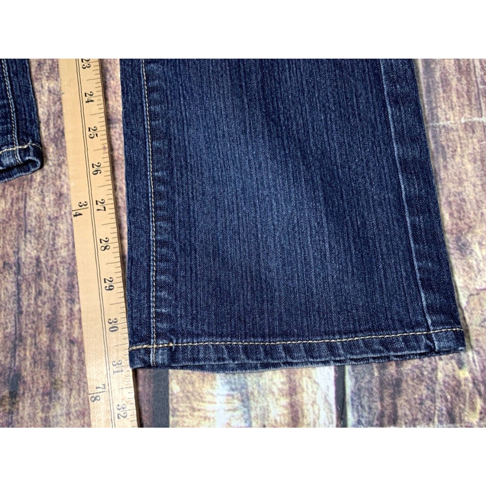 Calvin Klein VINTAGE Calvin Klein Skinny Jeans Women’s Size 34/31 Stretch Denim 34 x 31 Black 5-Pocket Design Mens? No, can't add gender. Size 24" / US 00 / IT 34 - 3 Thumbnail