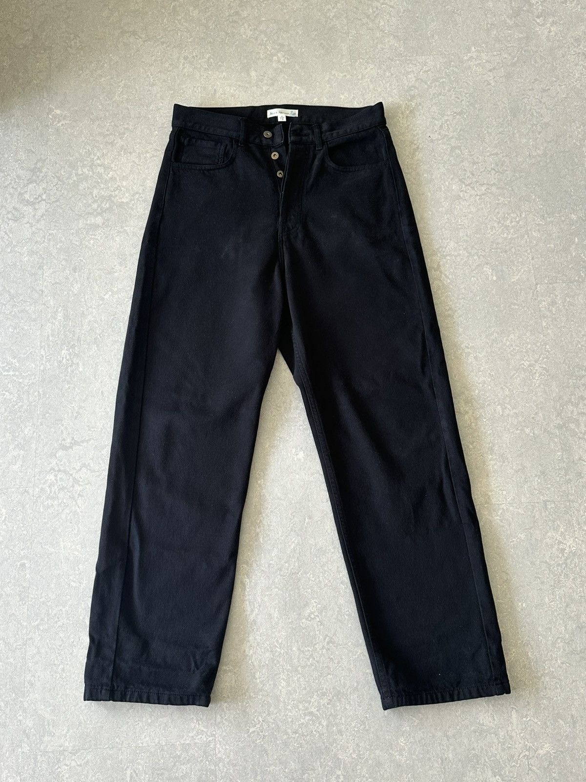 Merz B. Schwanen Merz b. Schwanen 1930s Cotton Twill Trouser Size US 28 / EU 44 - 1 Thumbnail