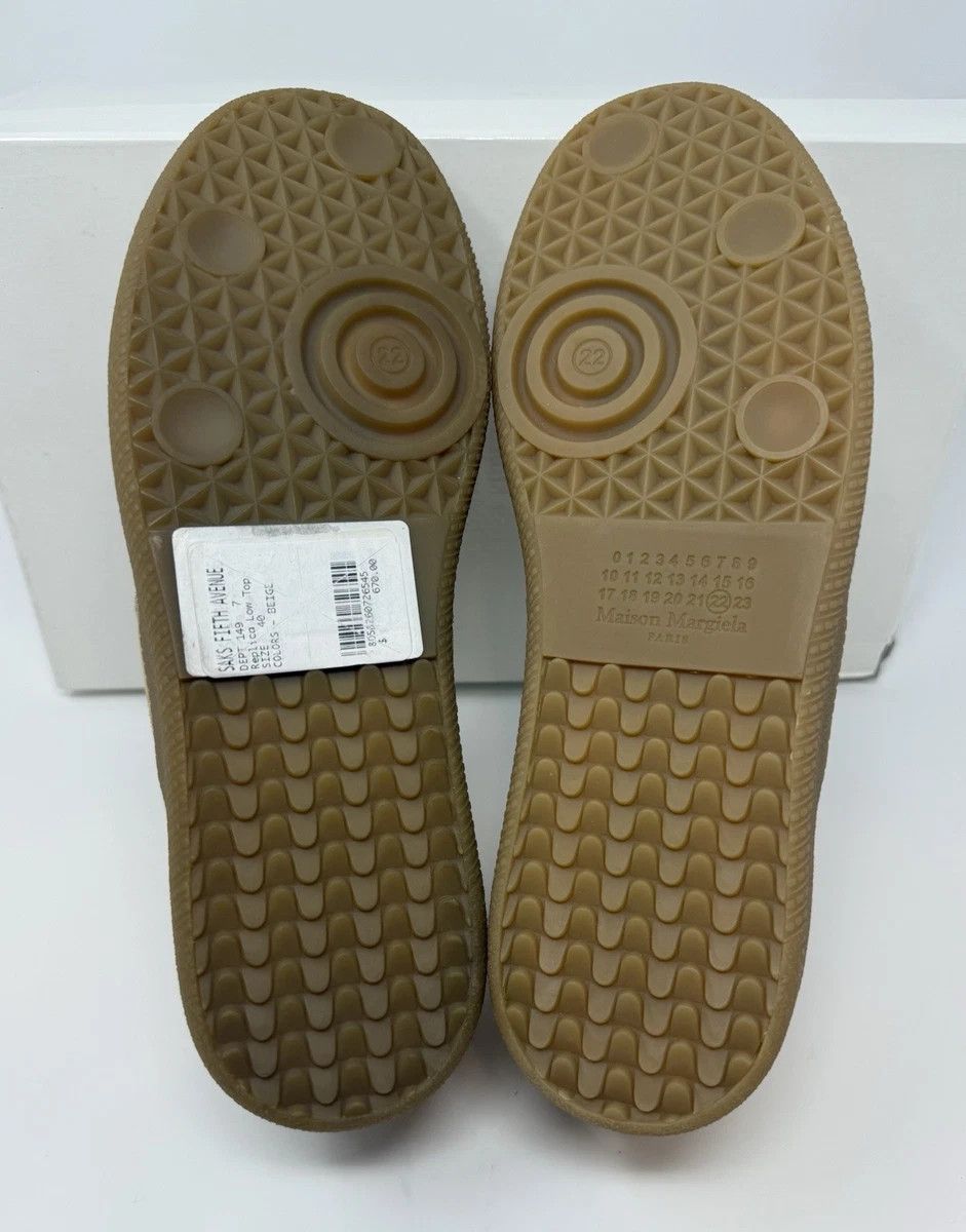 Maison Margiela Maison Margiela GAT Replica Tan 7 40 Low Tops Size US 7 / EU 40 - 6 Thumbnail