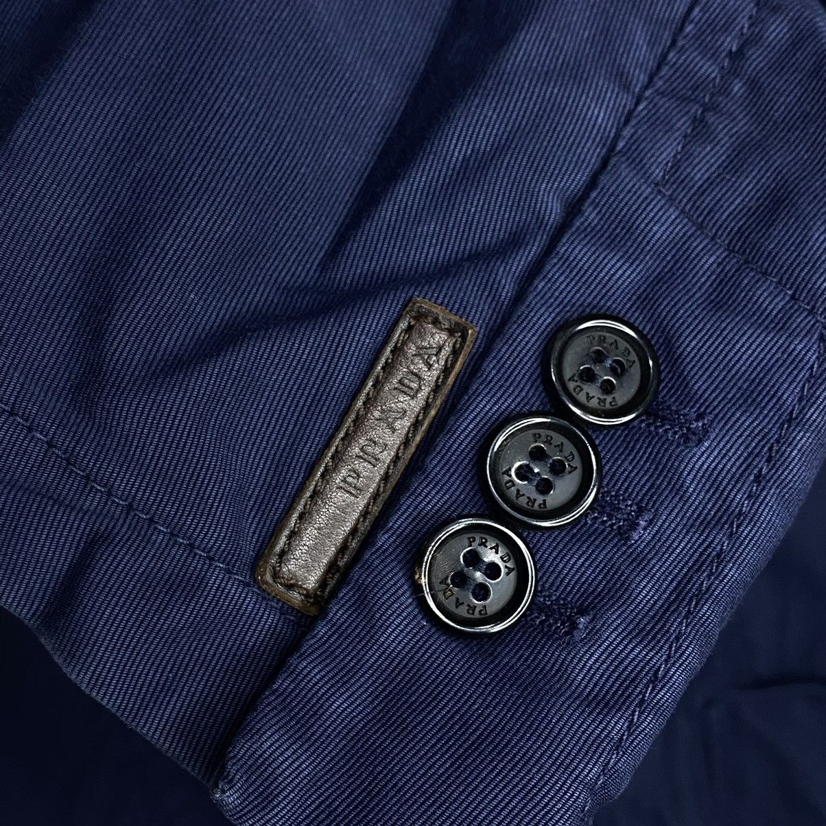 Prada Prada French Indigo Chore Coat Work Jacket Size US L / EU 52-54 / 3 - 4 Thumbnail
