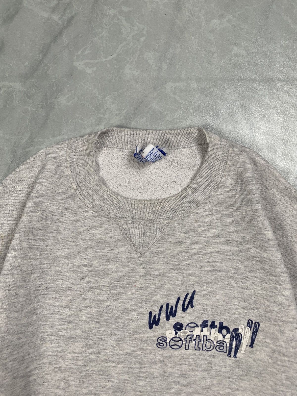 Russell Athletic Vintage 90s Russell WWU Vikings Womens Fastpitch Crewneck Size US L / EU 52-54 / 3 - 3 Thumbnail