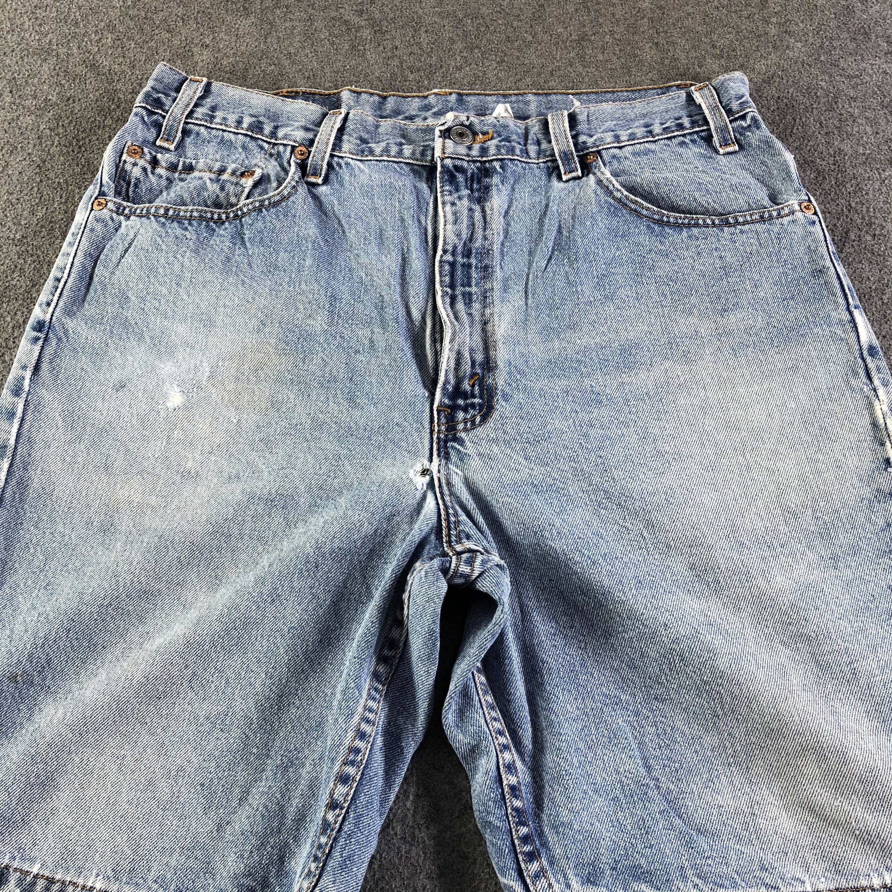 Levi's Vintage Blue Wash Levis 505 Jeans-J4415 Size US 34 / EU 50 - 3 Thumbnail