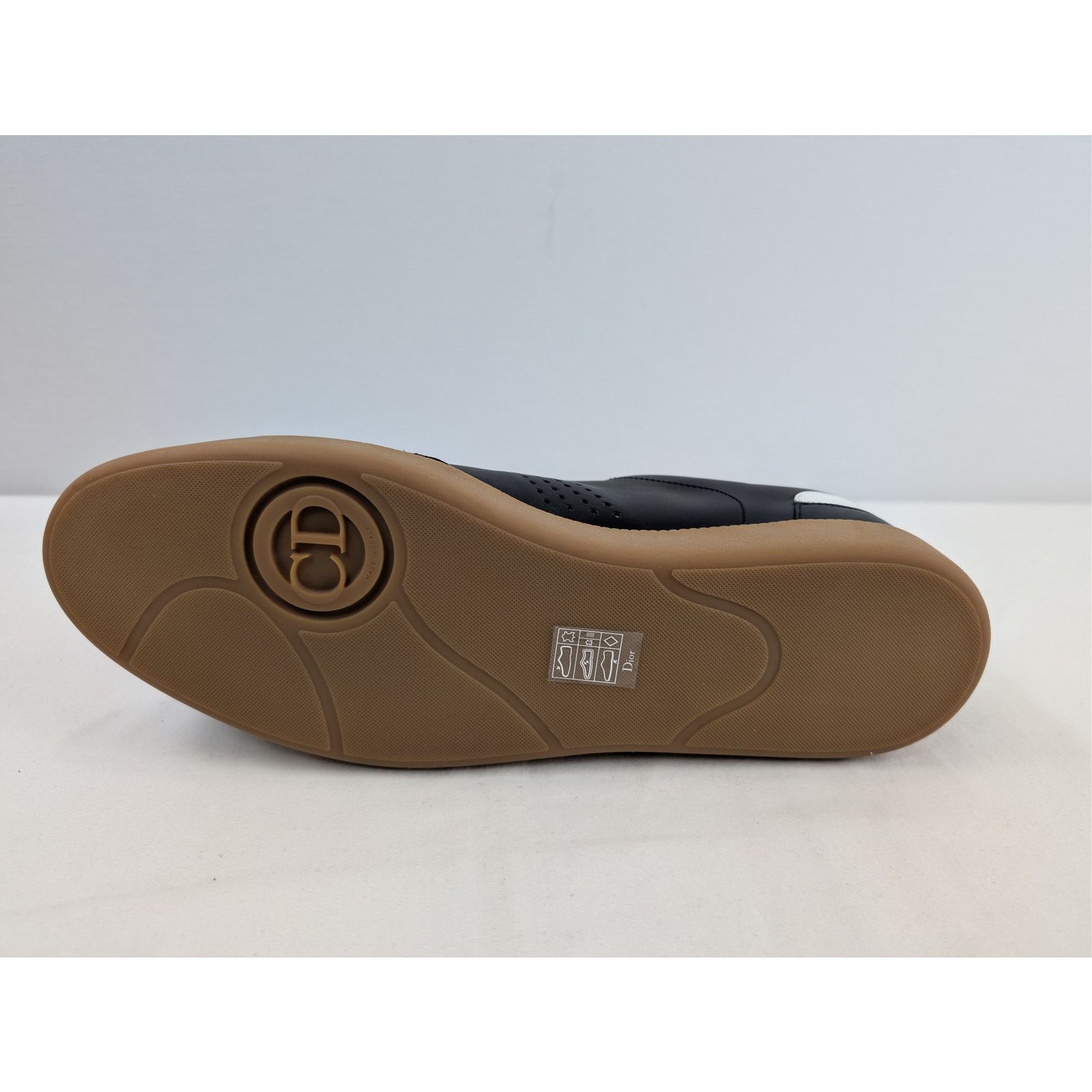 Dior o1rshd1 B01 Brown Sole Sneakers in Black/White Size US 13 / EU 46 - 13 Thumbnail