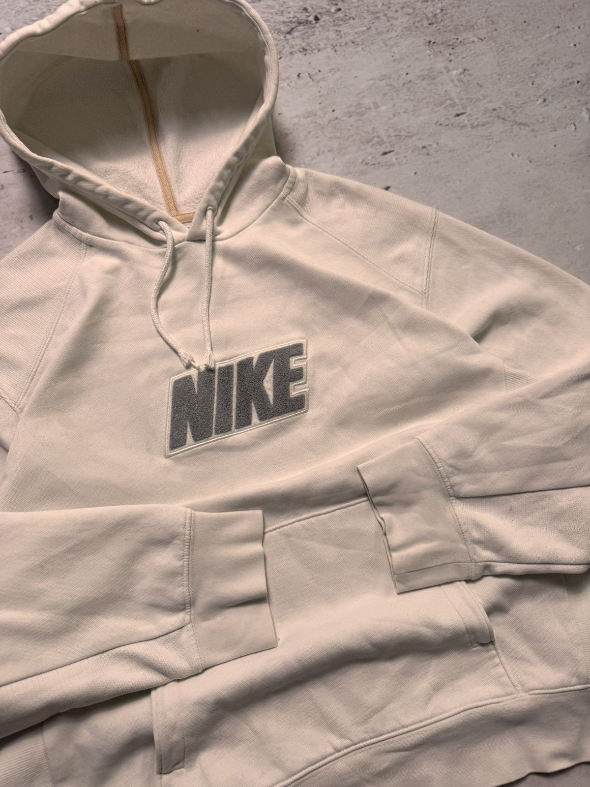 Nike × Vintage NIKE VINTAGE CENTER LOGO OVERSIZE BOXY HOODIE Size US M / EU 48-50 / 2 - 5 Thumbnail