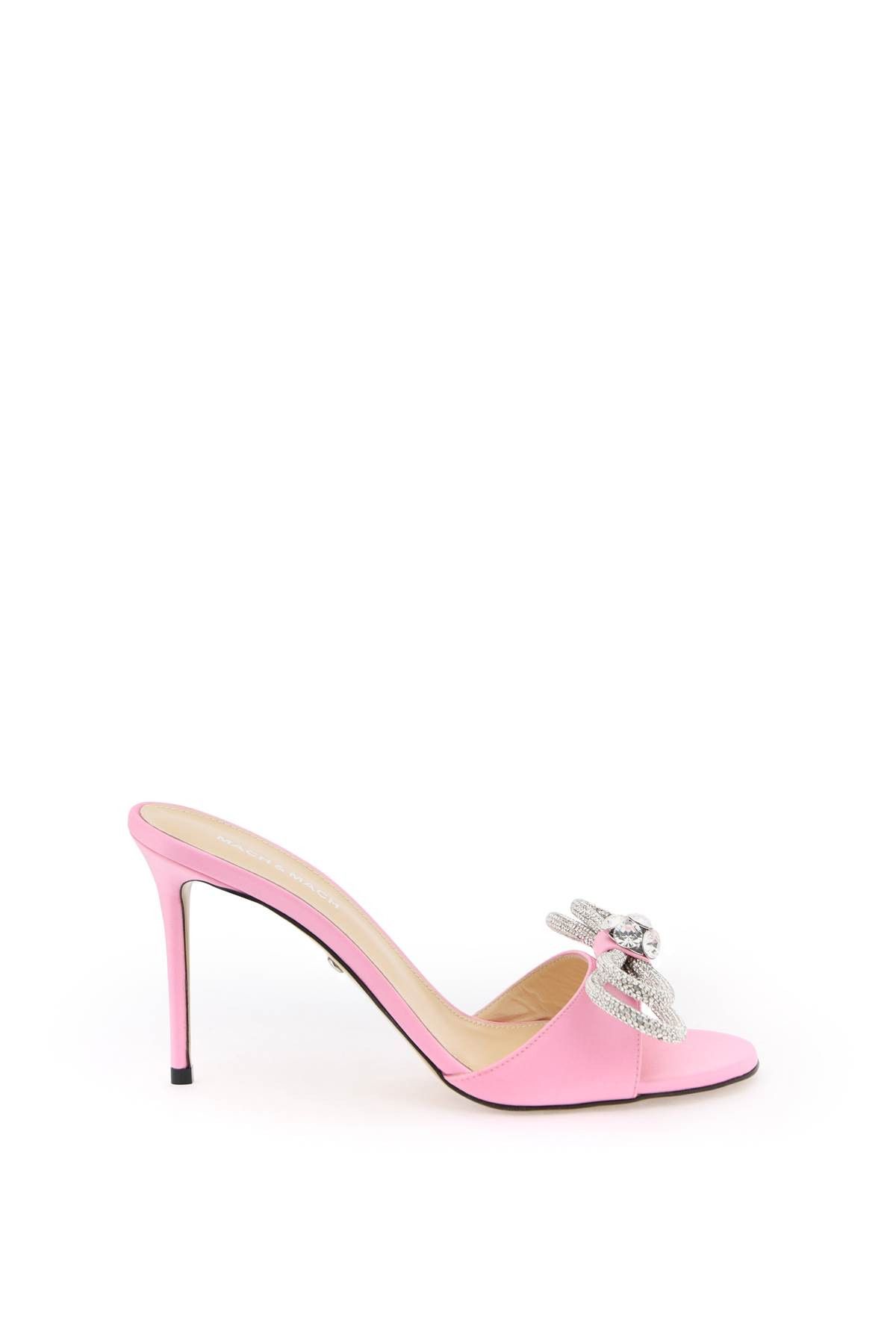 image of Mach&mach Mach E Mach Mule Shoess With Crystals Shoes in Pink, Women's (Size 7)
