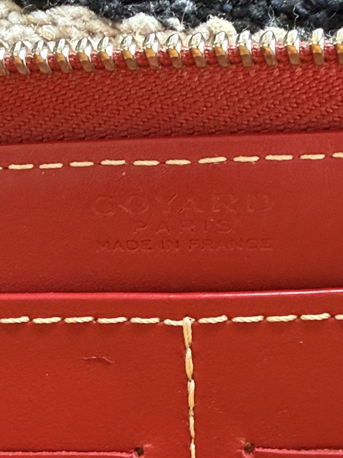 Goyard Goyard Matignon Long Wallet – Red Goyardine Canvas (France) Size ONE SIZE - 7 Thumbnail
