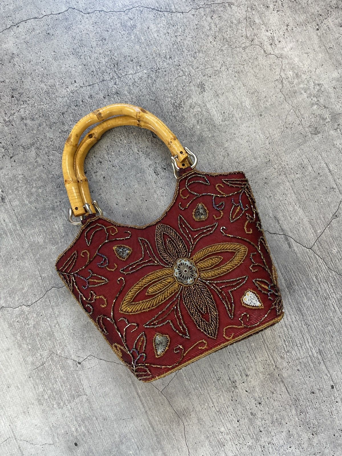 Handmade × Poeme Bohemien BOHO Bohemian Handmade Satchel Bag Y2K Size ONE SIZE - 2 Thumbnail