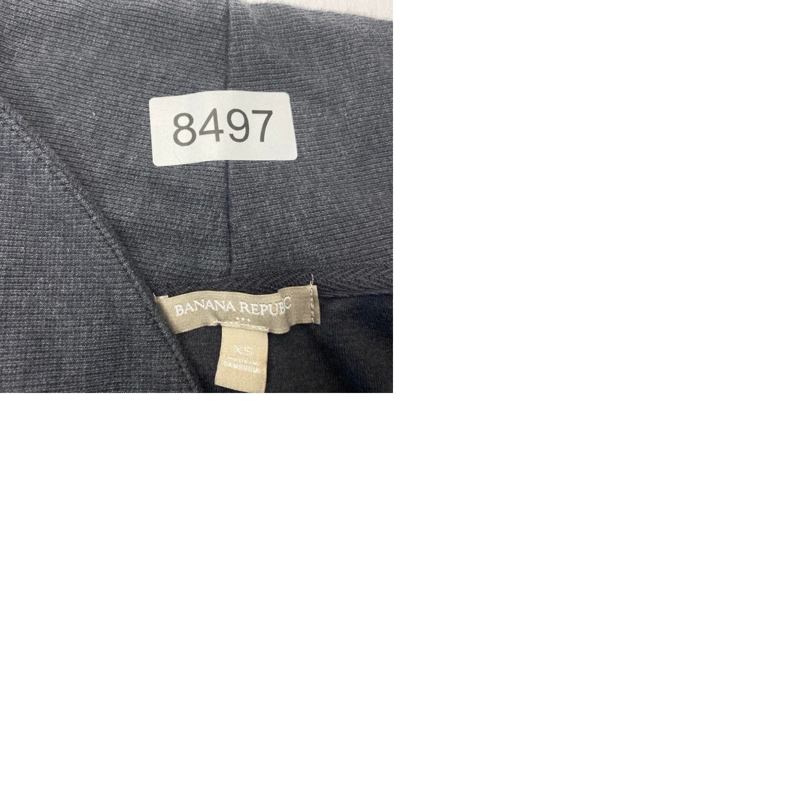 Banana Republic VINTAGE Banana Republic Shawl Collar Pullover Sweater Women's XS Gray 8497 Size XS / US 0-2 / IT 36-38 - 9 Thumbnail