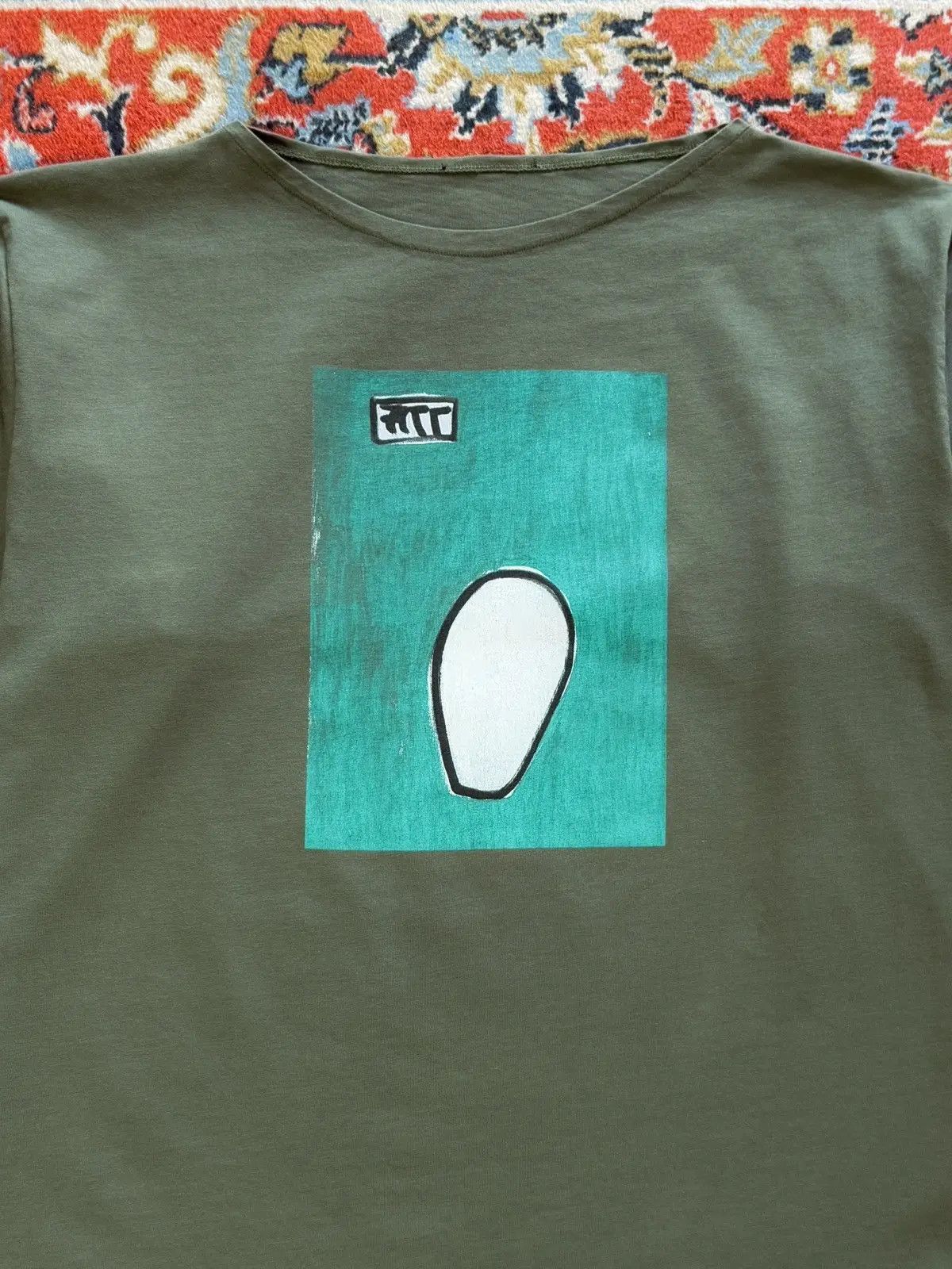 agnes b. Agnes B Emil Halmos Artist Boxy Fit Bowie Long Sleeve Tee Size US M / EU 48-50 / 2 - 9 Thumbnail