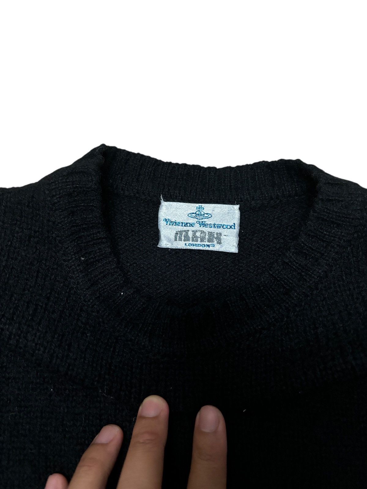 Vivienne Westwood Vivienne Westwood Embroidery Crewneck Knitwear Size US M / EU 48-50 / 2 - 5 Thumbnail