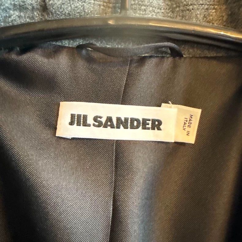 Jil Sander Jil Sander Gray wool suit coat Size XXS / US 00 / IT 34 - 2 Thumbnail