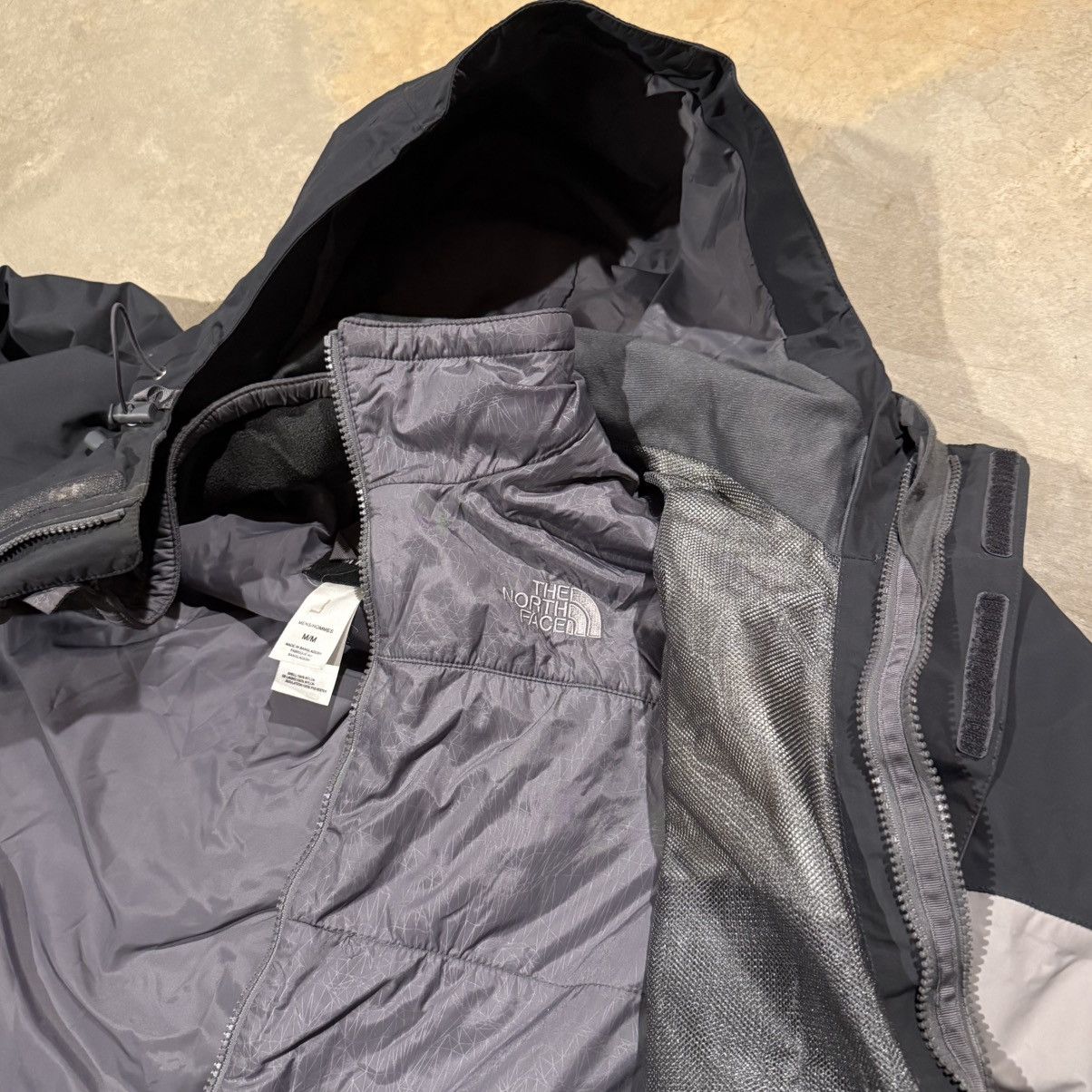 Vtg 2000s The North Face 2 in 1 Hyvent Shell Jacket Gorp