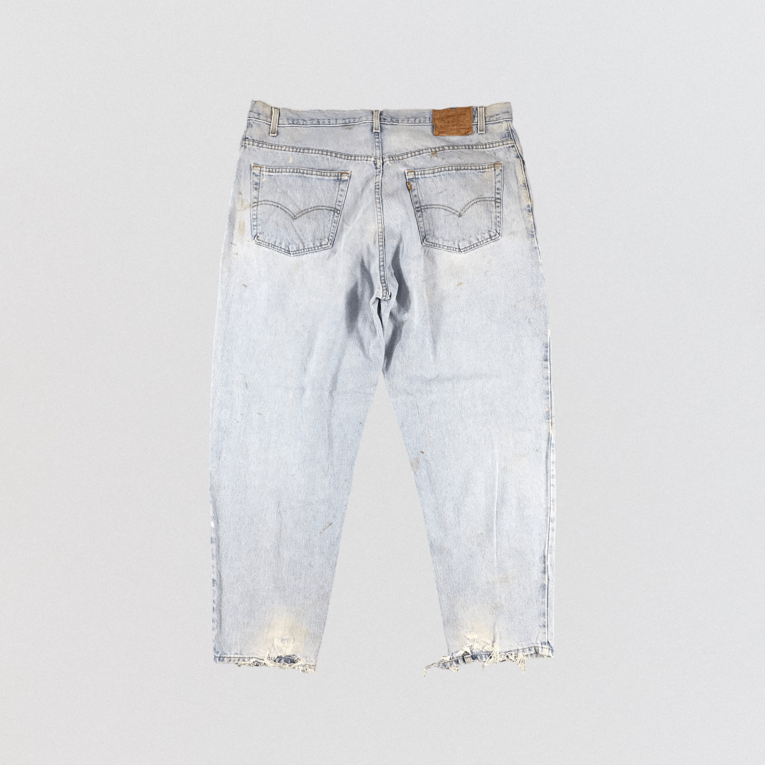 Levi's × Vintage Vintage Distress Levis Baggy Jeans Lot 560-JM816 Size US 43 - 2 Thumbnail