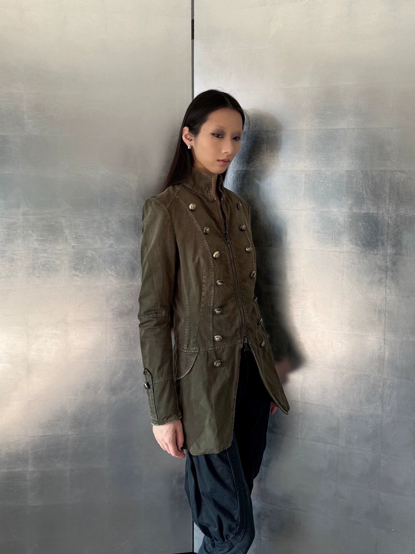Other Napoleon Military Double Zipper Jacket Size 40 Size S / US 4 / IT 40 - 2 Thumbnail