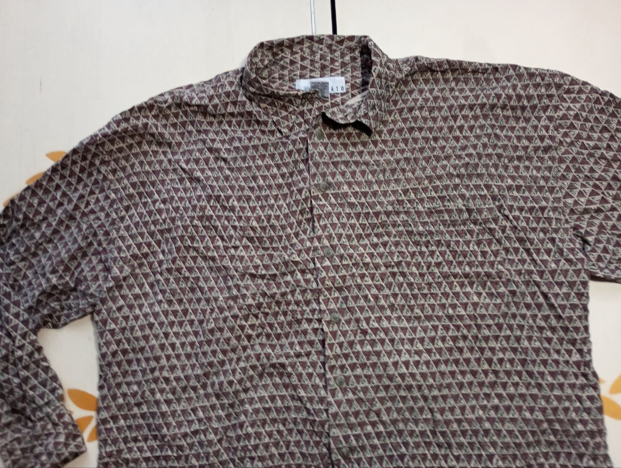 Vintage Rinnoyato 100% Silk Shirt Vintage 90's Size US XL / EU 56 / 4 - 5 Thumbnail