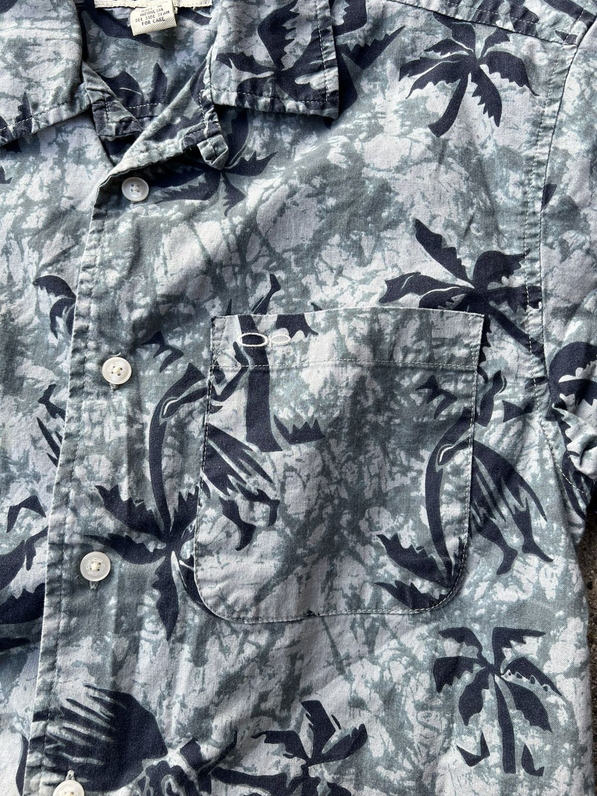 Ocean Pacific × Vintage Y2K Ocean Pacific Hawaiian Button Down Shirt Fits S Tag XL Size US S / EU 44-46 / 1 - 3 Thumbnail