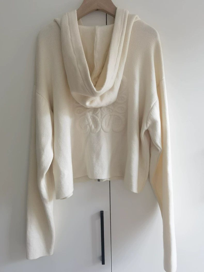 Loewe LOEWE Knitted wool cardigan coat Size S / US 4 / IT 40 - 3 Thumbnail